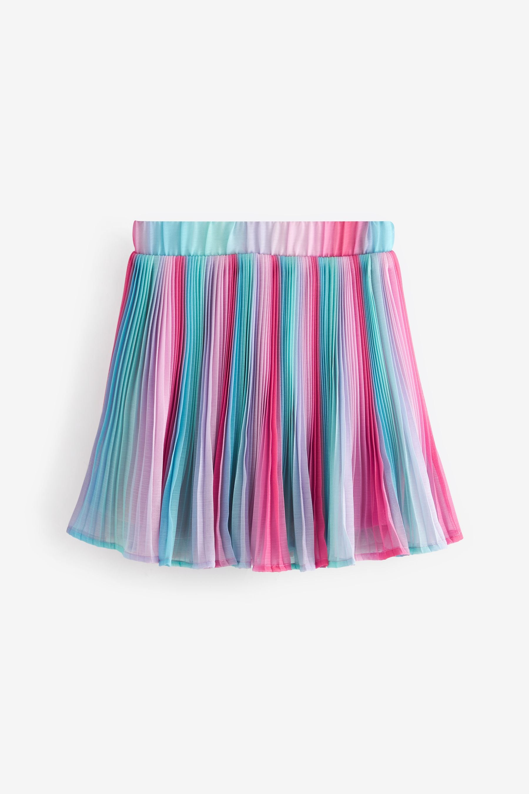 Rainbow Pliss Skirt (3-16