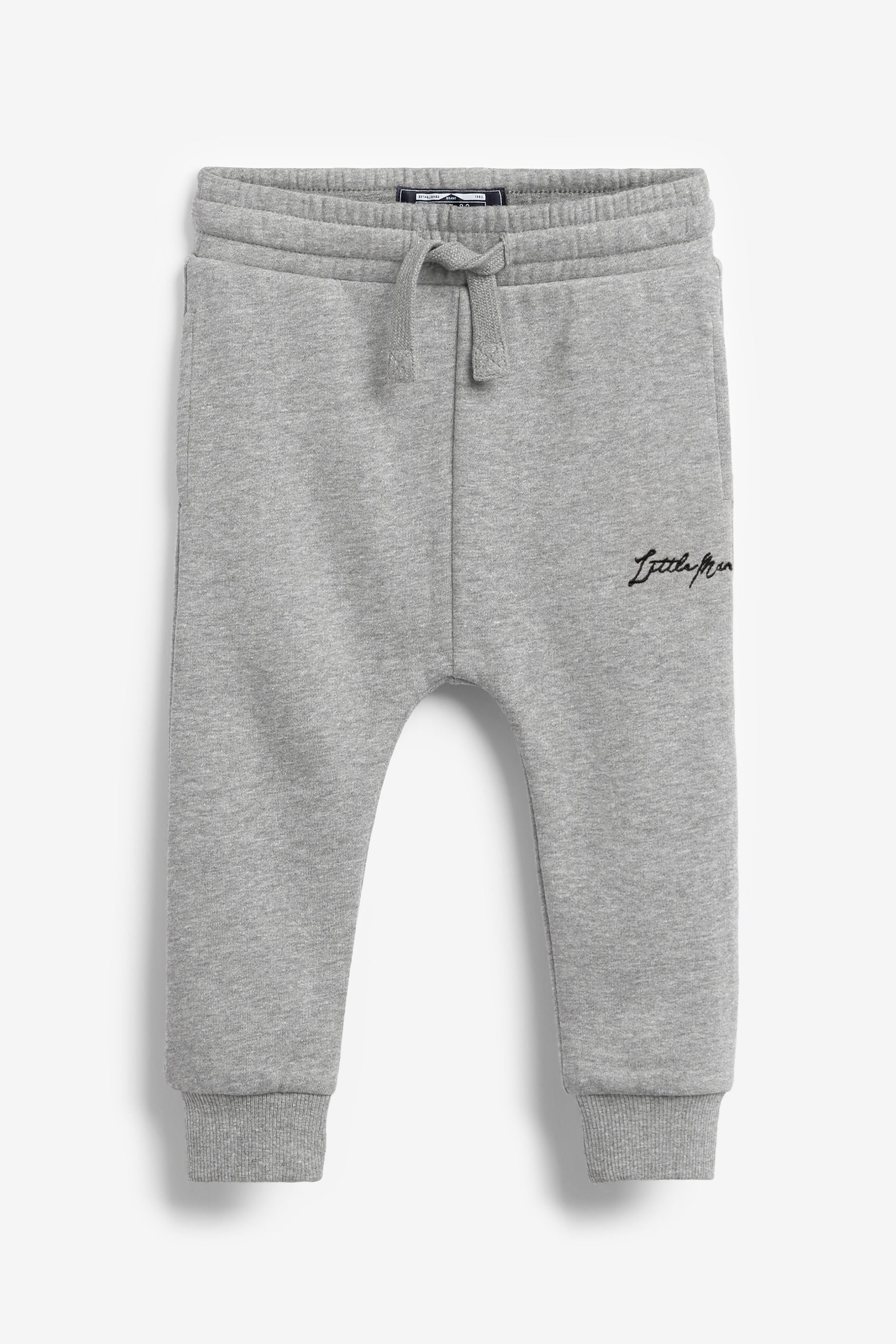 Grey Slogan Jersey Sweatshirt And Joggers Set (3mths-7yrs)