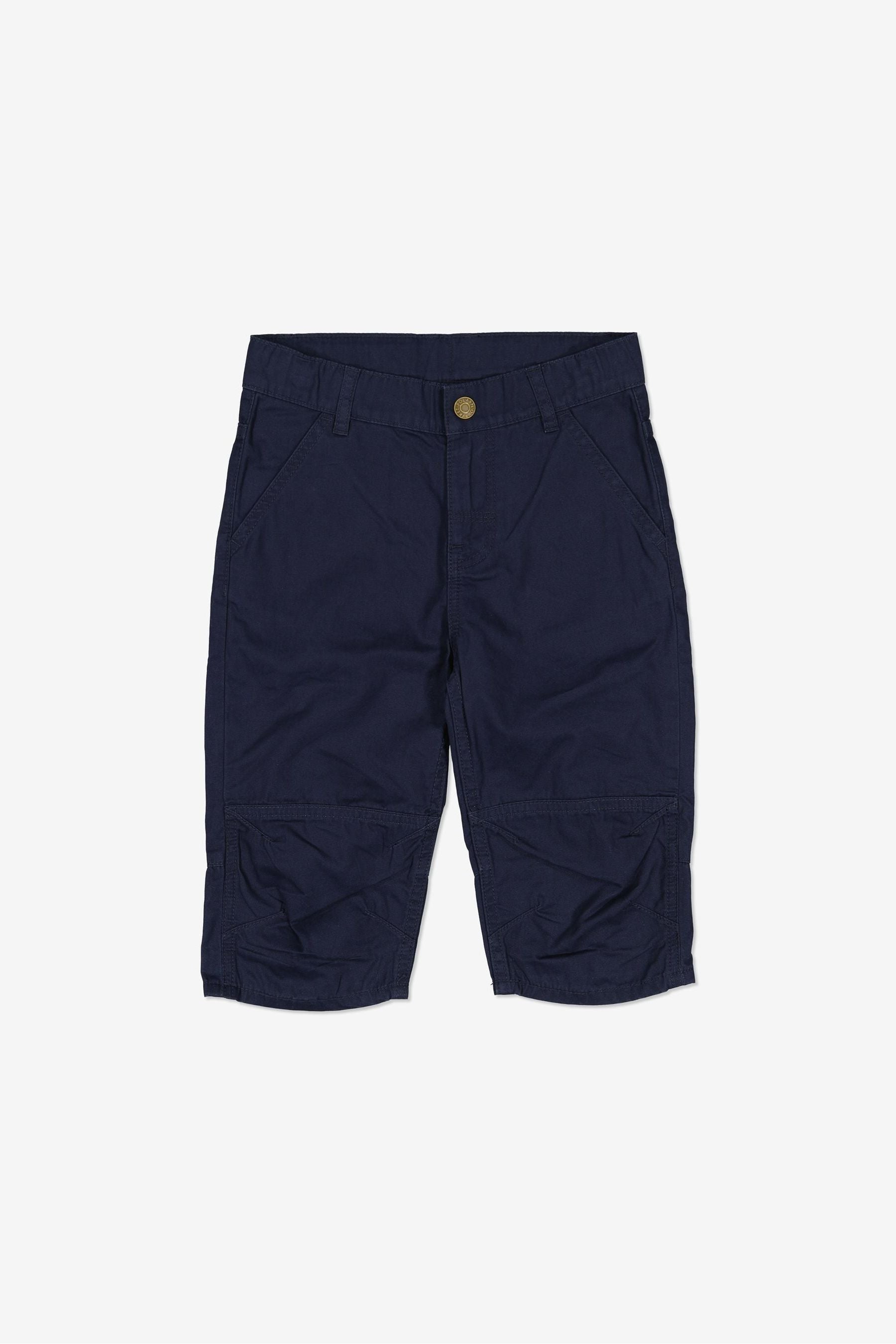 Polarn O. Pyret Blue Organic Cotton Shorts