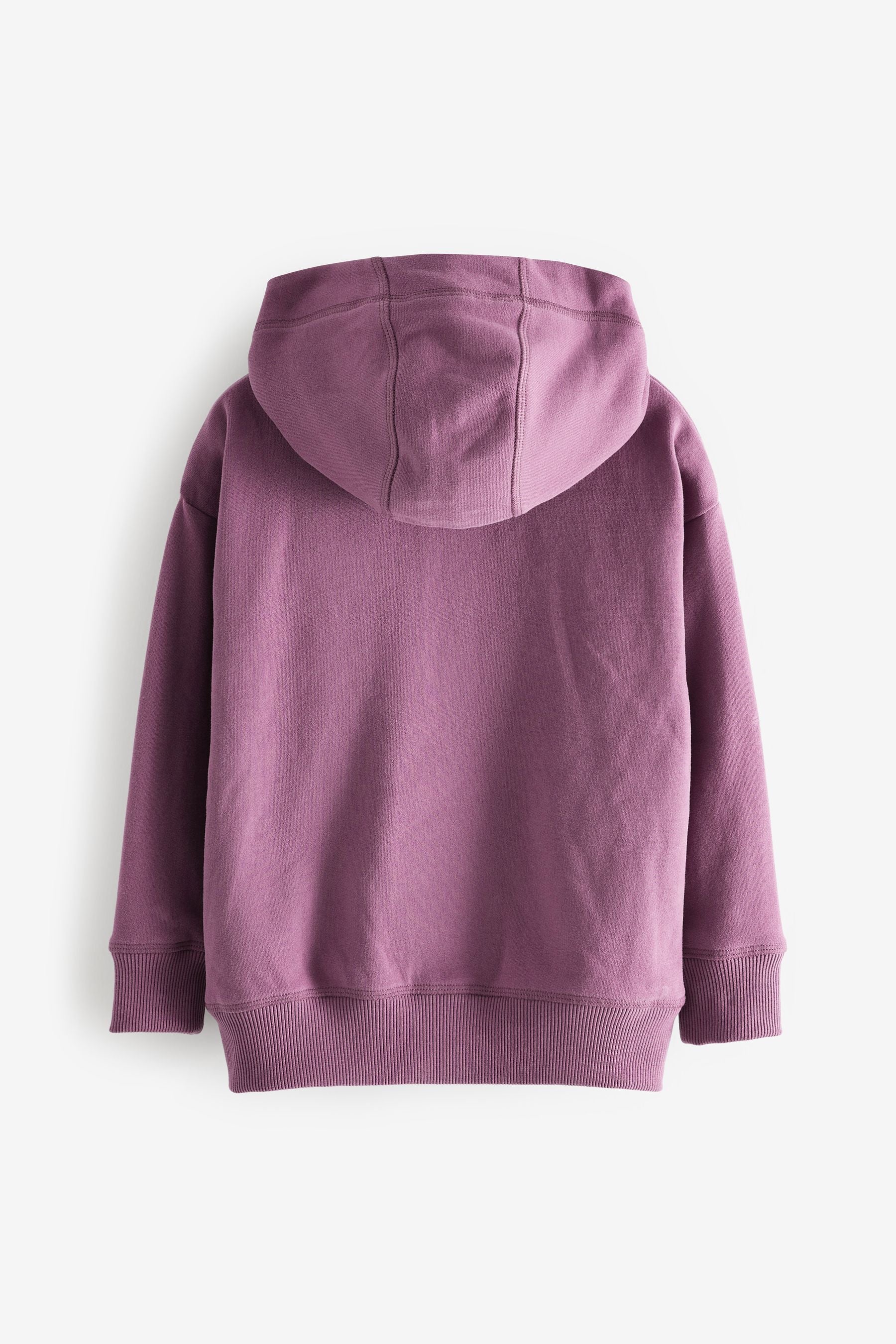 Purple Zip Through Hoodie (3-16yrs)