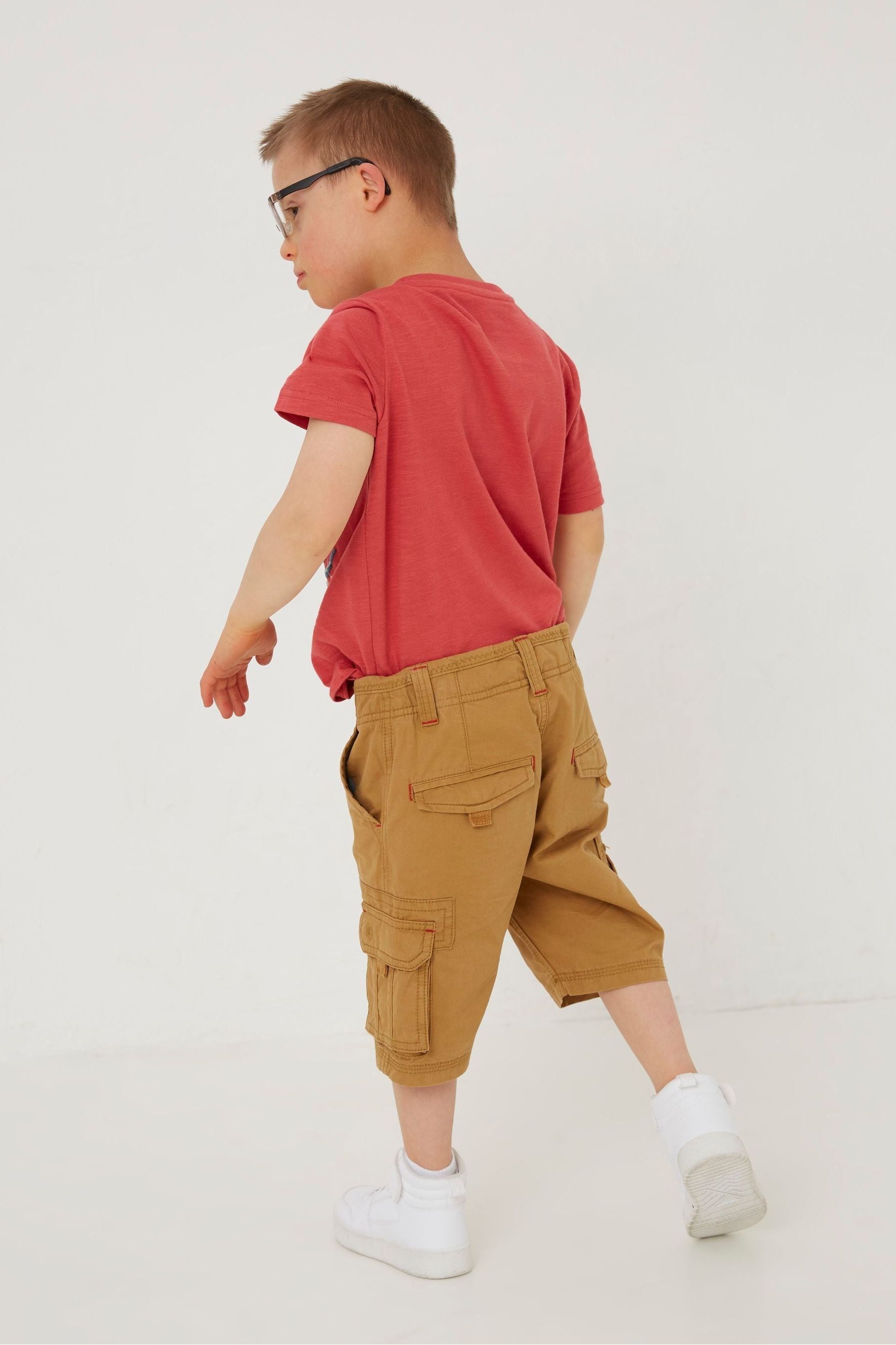 Natural FatFace Lulworth Cargo Shorts