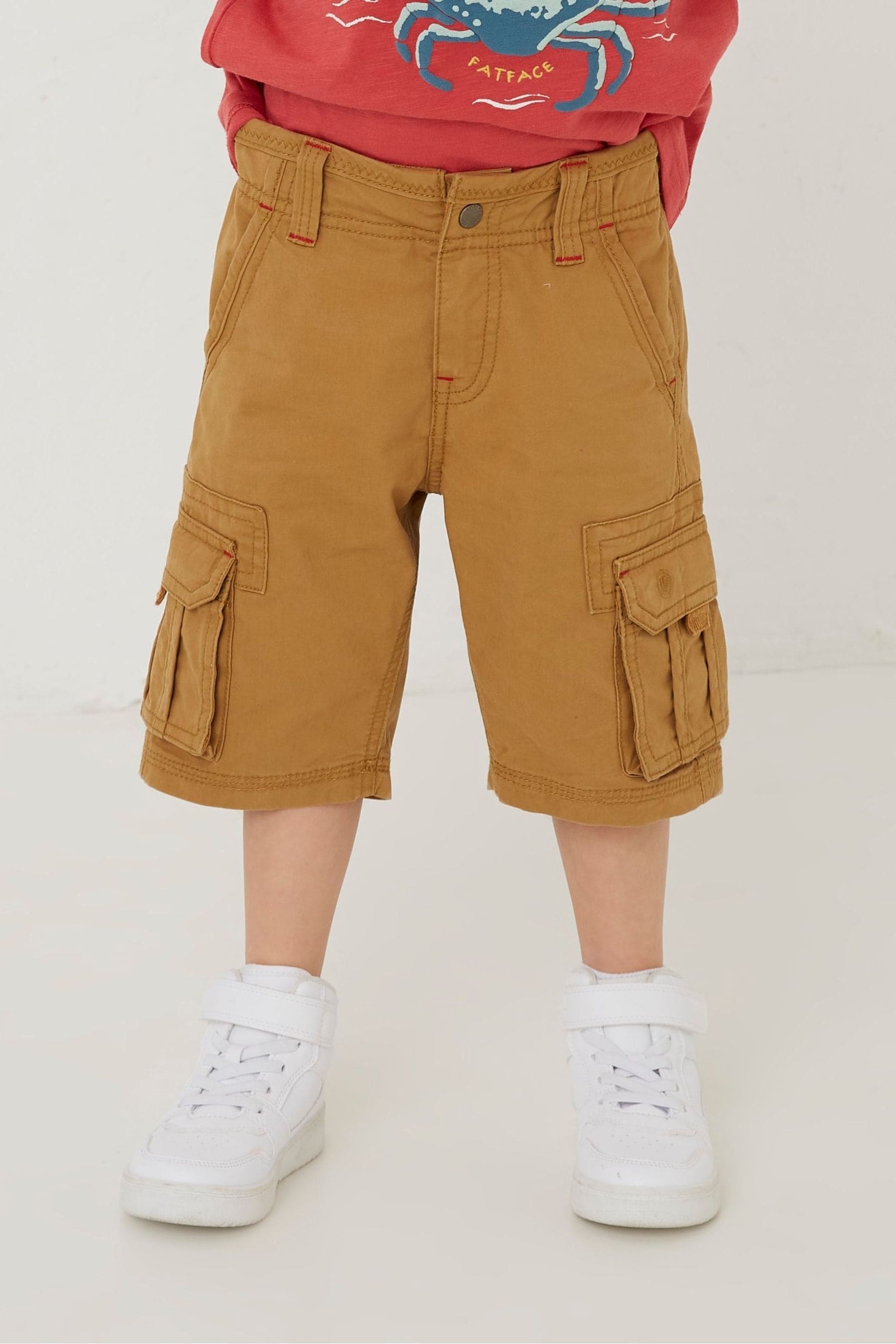 Natural FatFace Lulworth Cargo Shorts