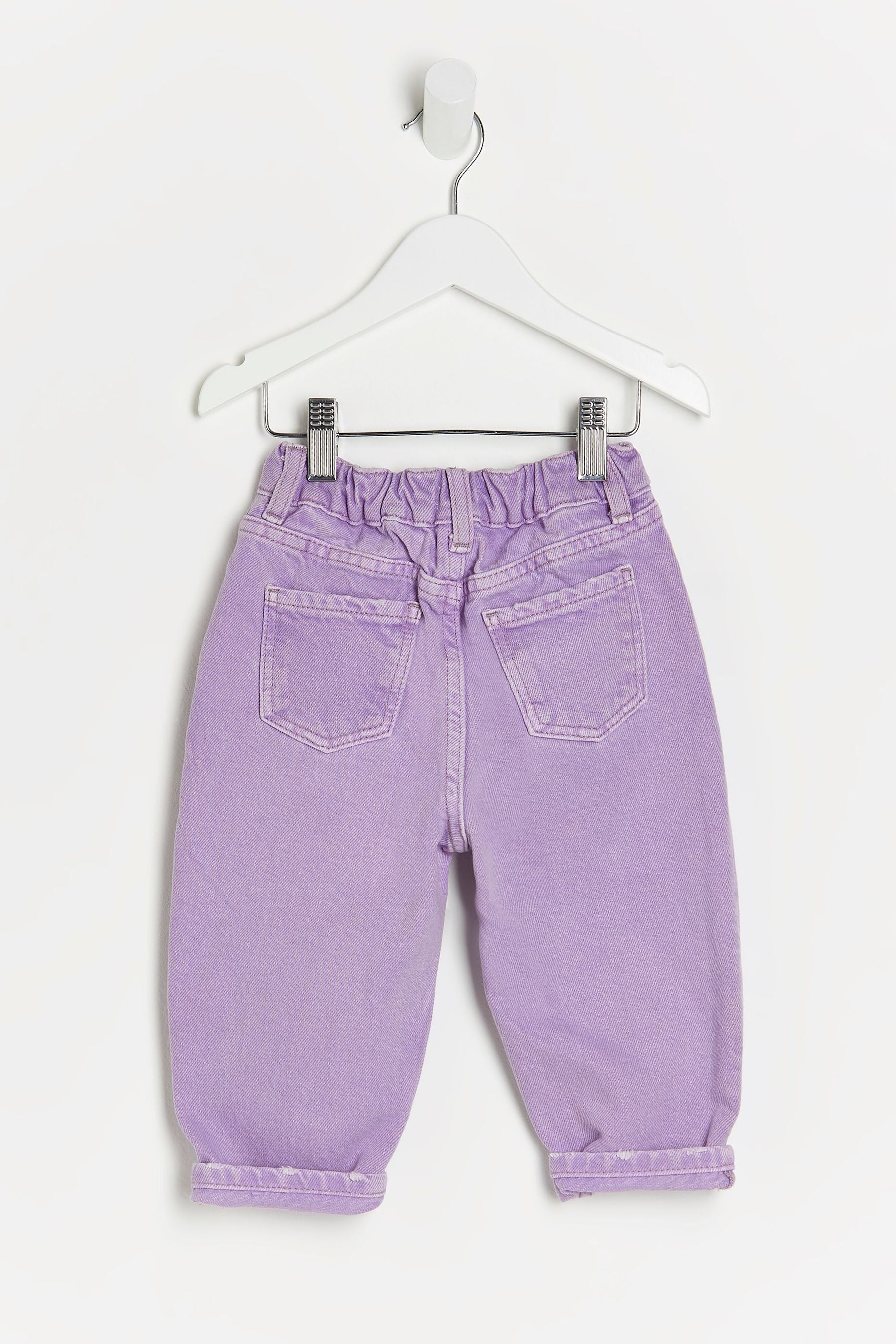 Purple River Island Purple Light Lilac Mom Jeans