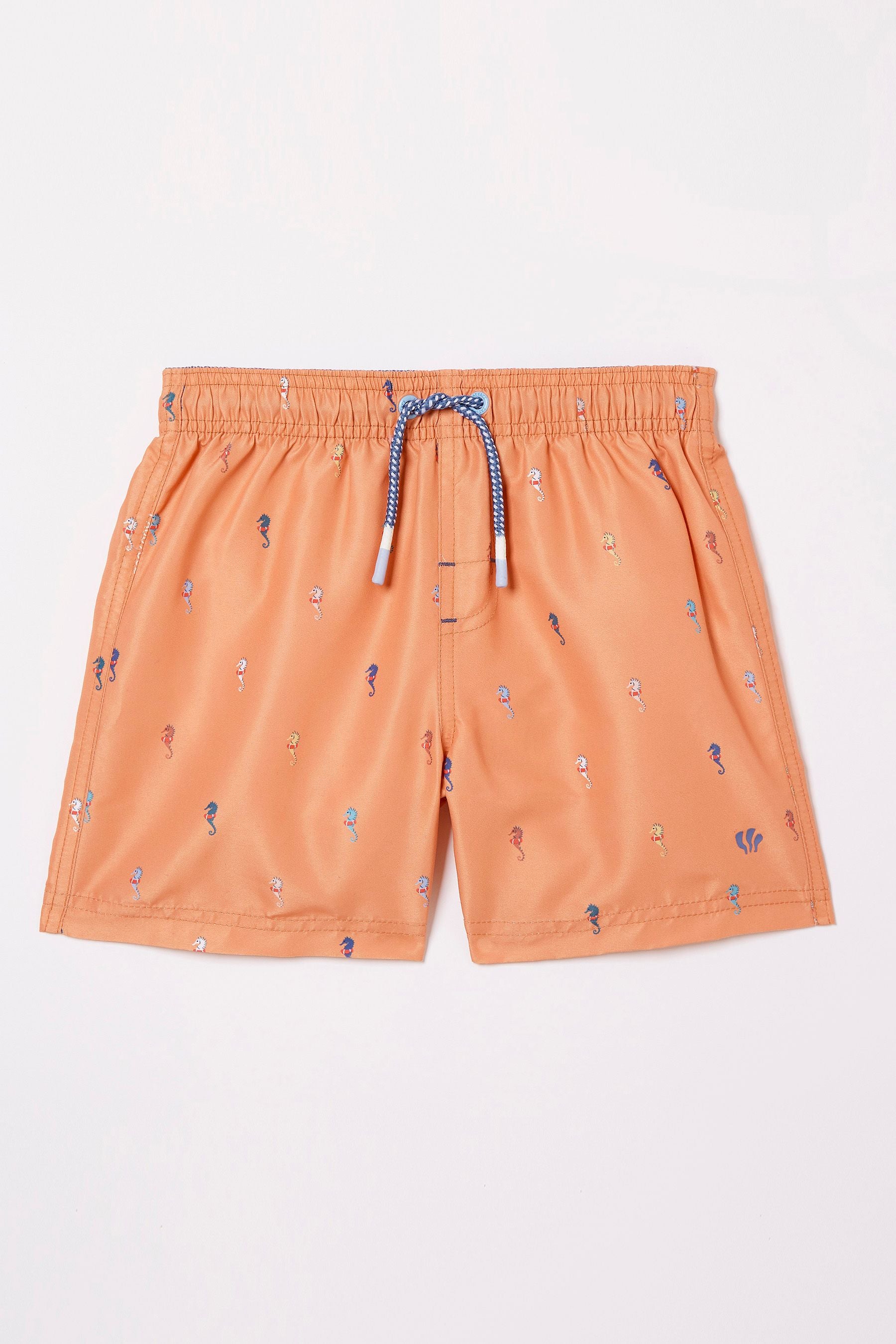 FatFace Orange Seahorse Boardies