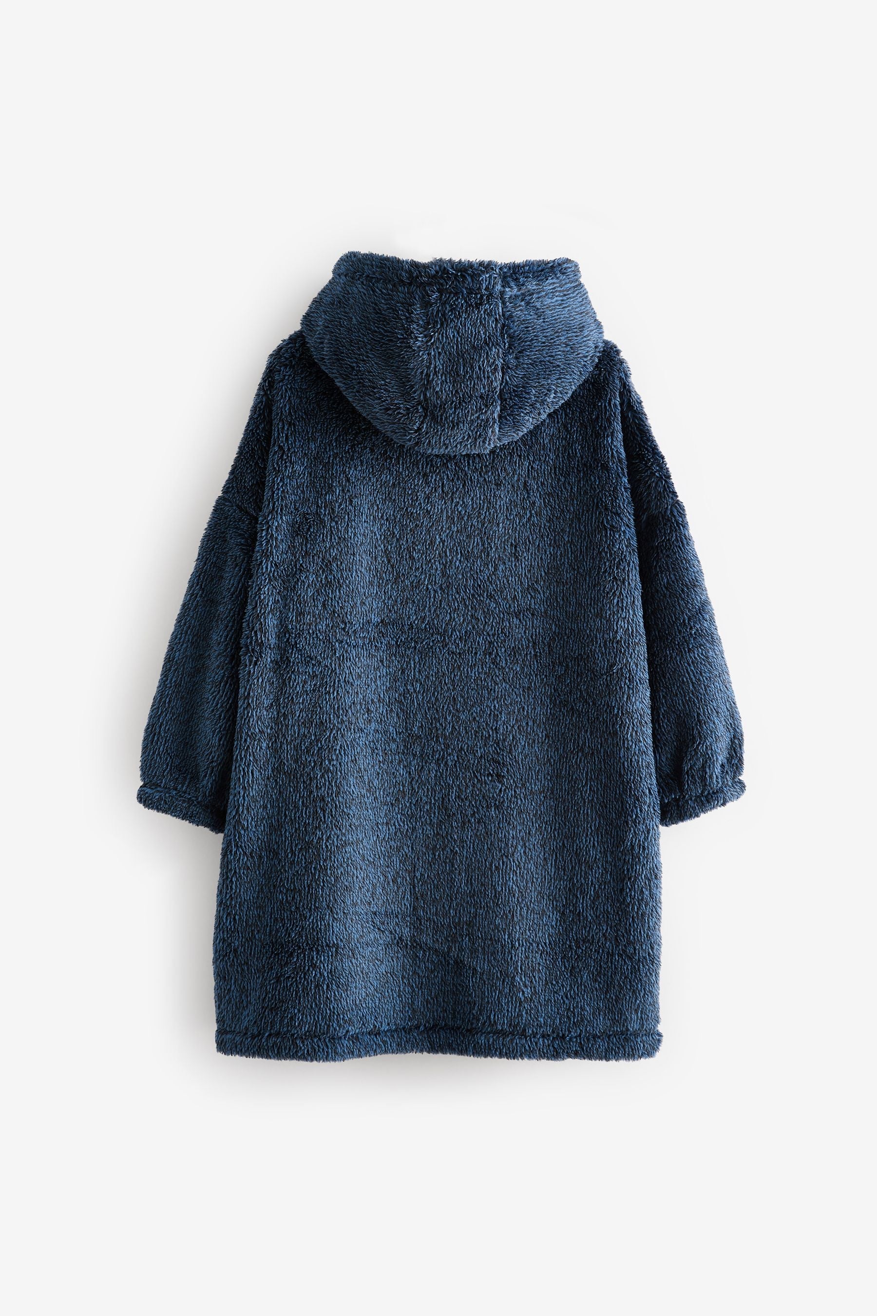 Navy Hooded Blanket (3-16yrs)