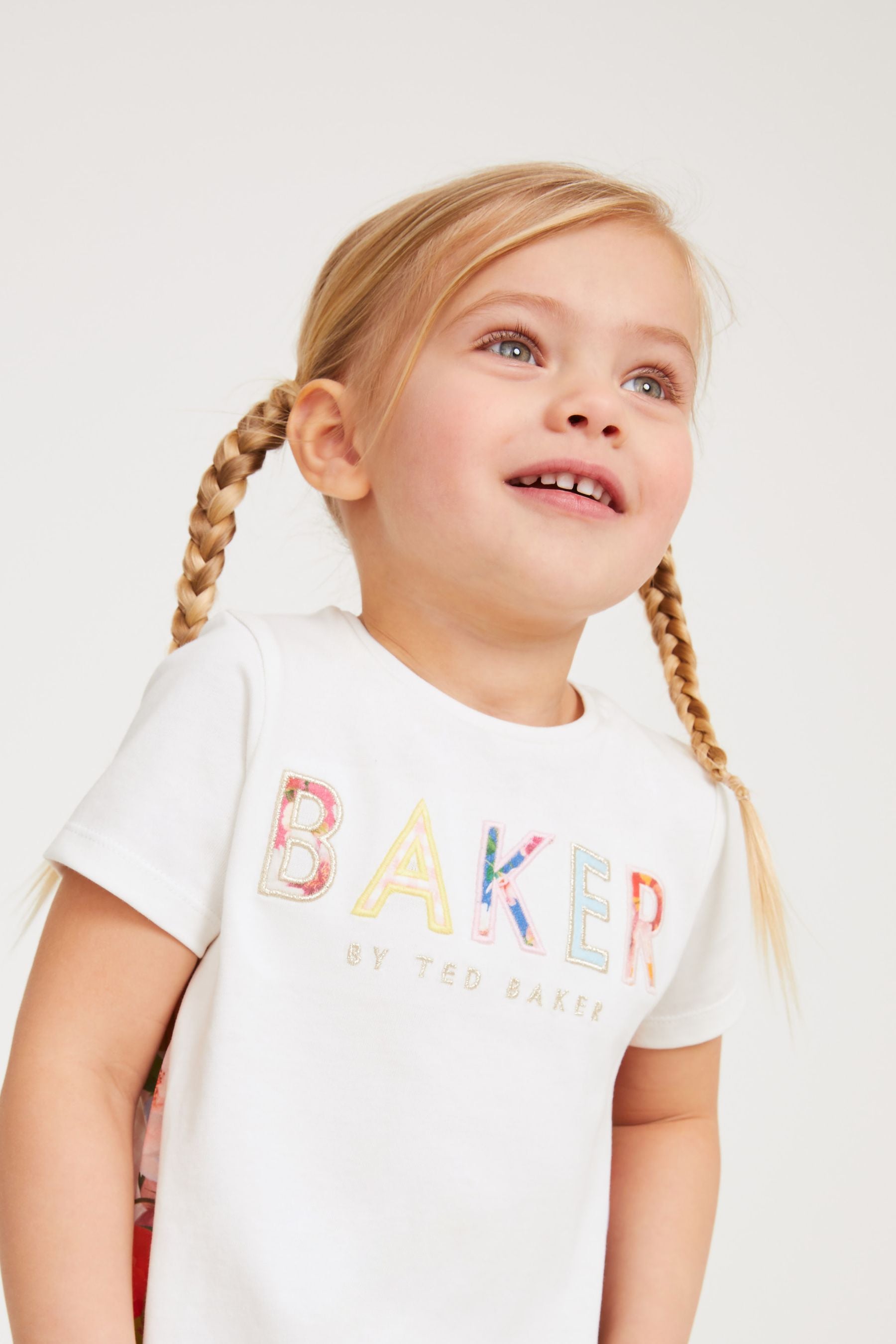 Navy Baker by Ted Baker Navy Leggings And Chiffon T-Shirt Set