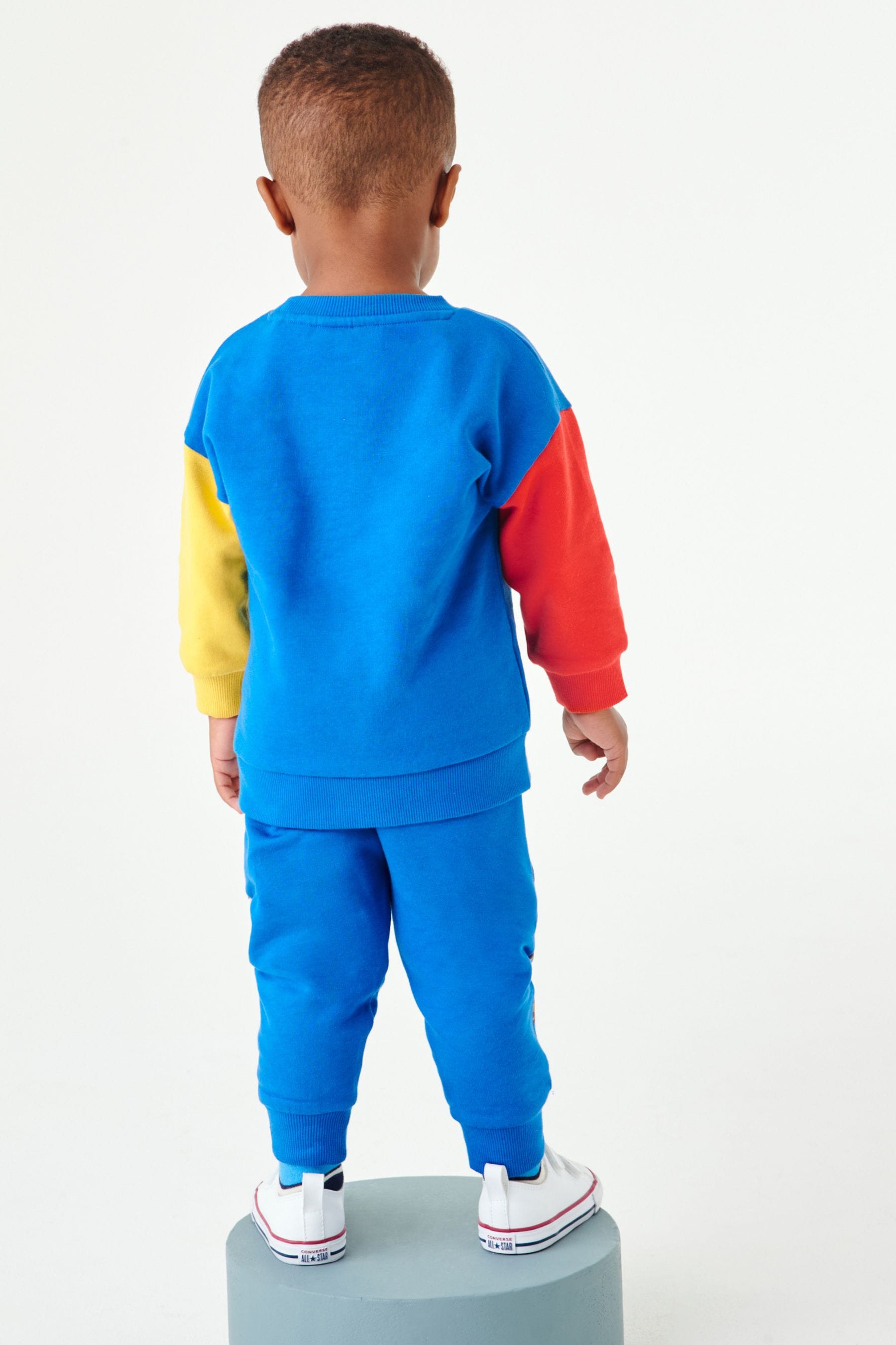 Blue Paw Patrol Colourblock Sweatshirt and Jogger Set (3mths-8yrs)