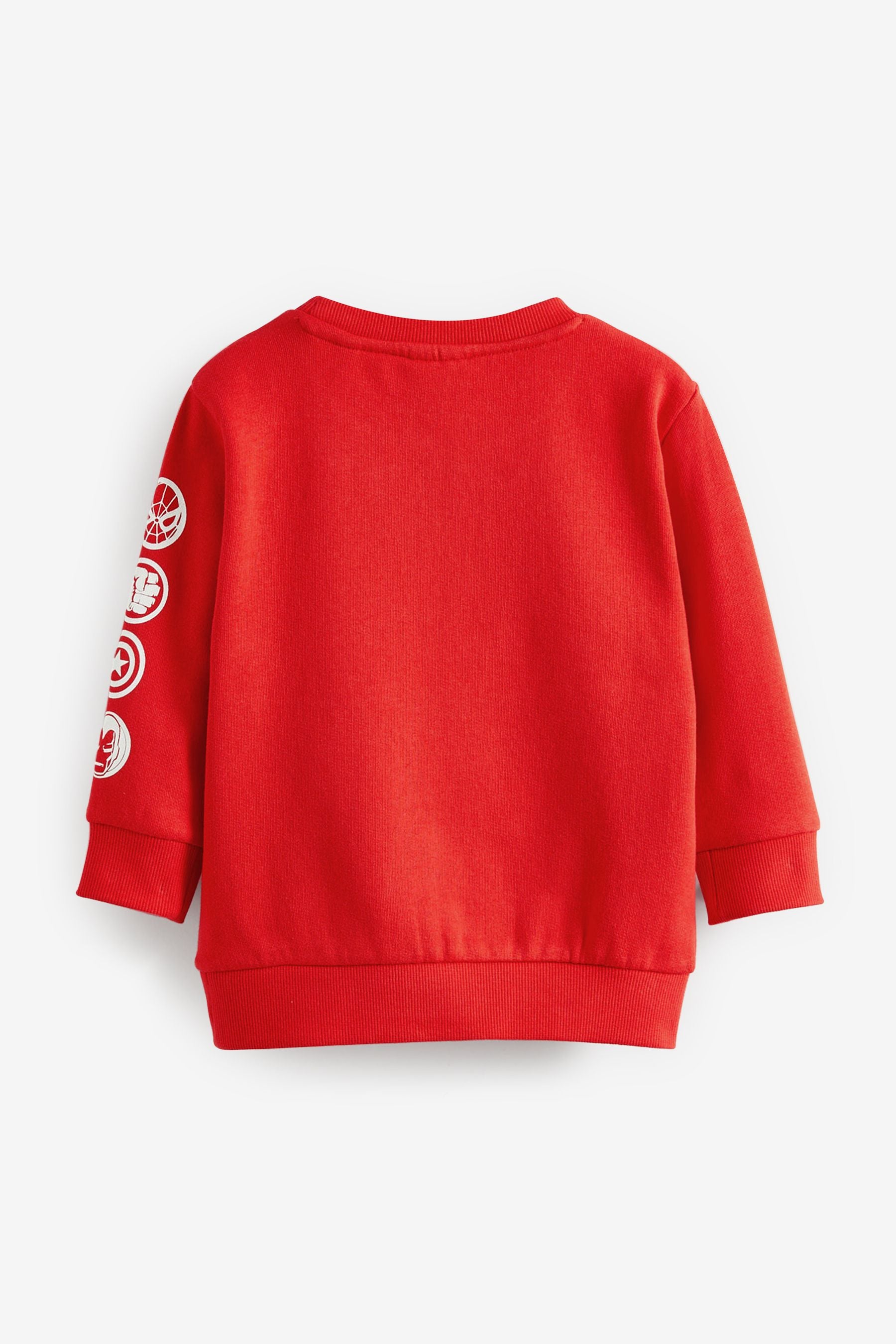 Red Christmas Marvel Red Sweatshirt (3mths-8yrs)