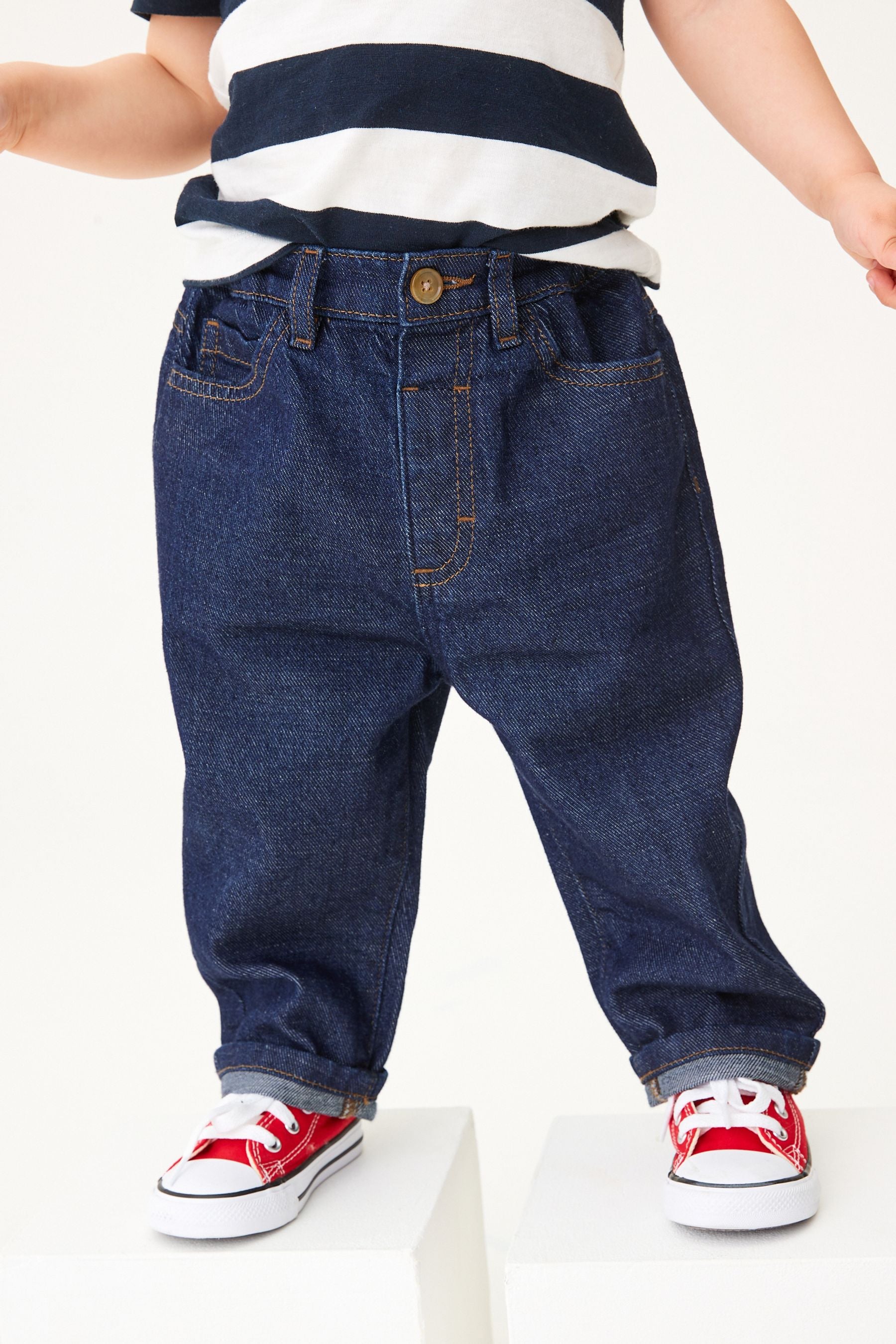 Rinse Blue Baggy Jeans (3mths-7yrs)