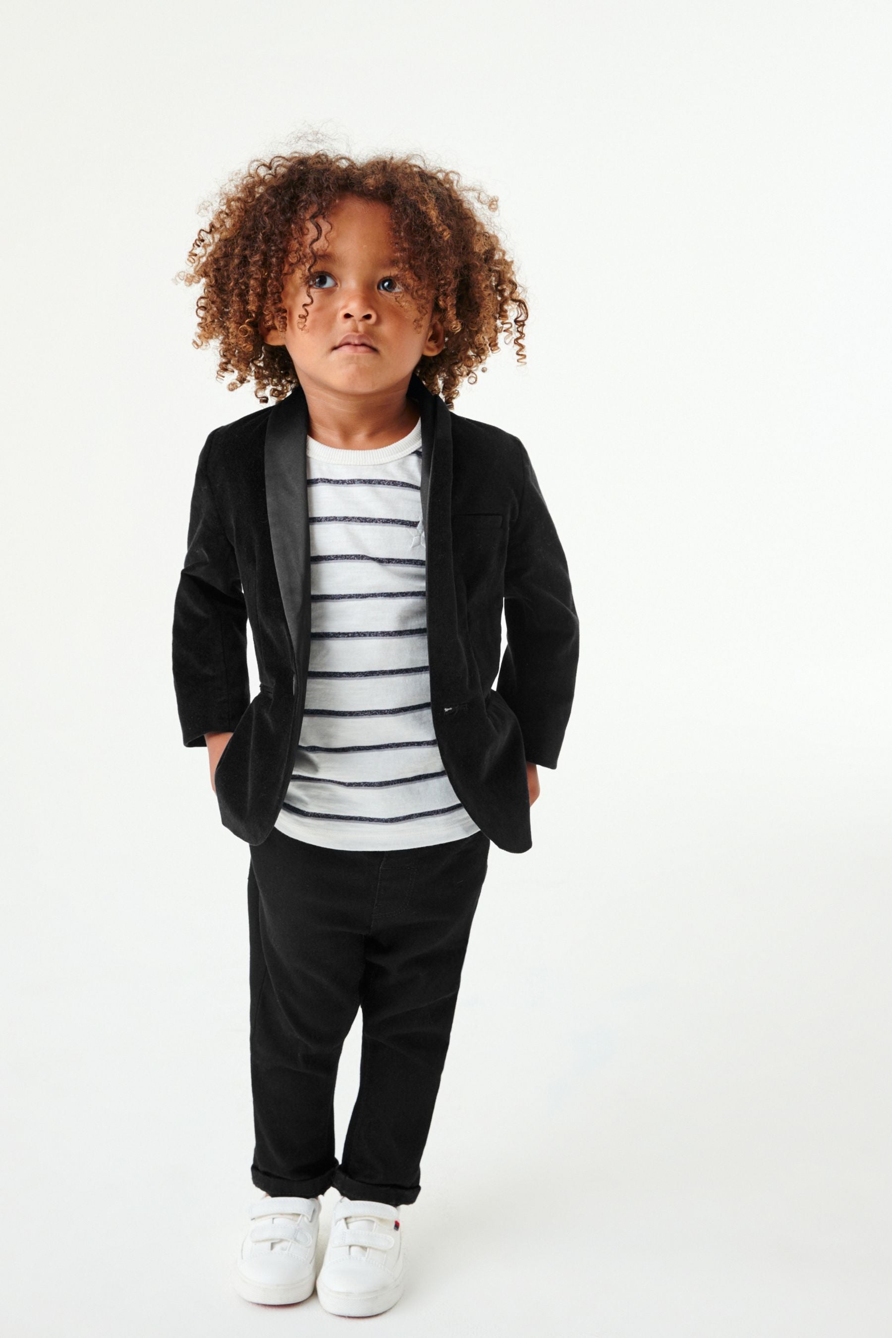 Black Velvet Blazer (3mths-9yrs)