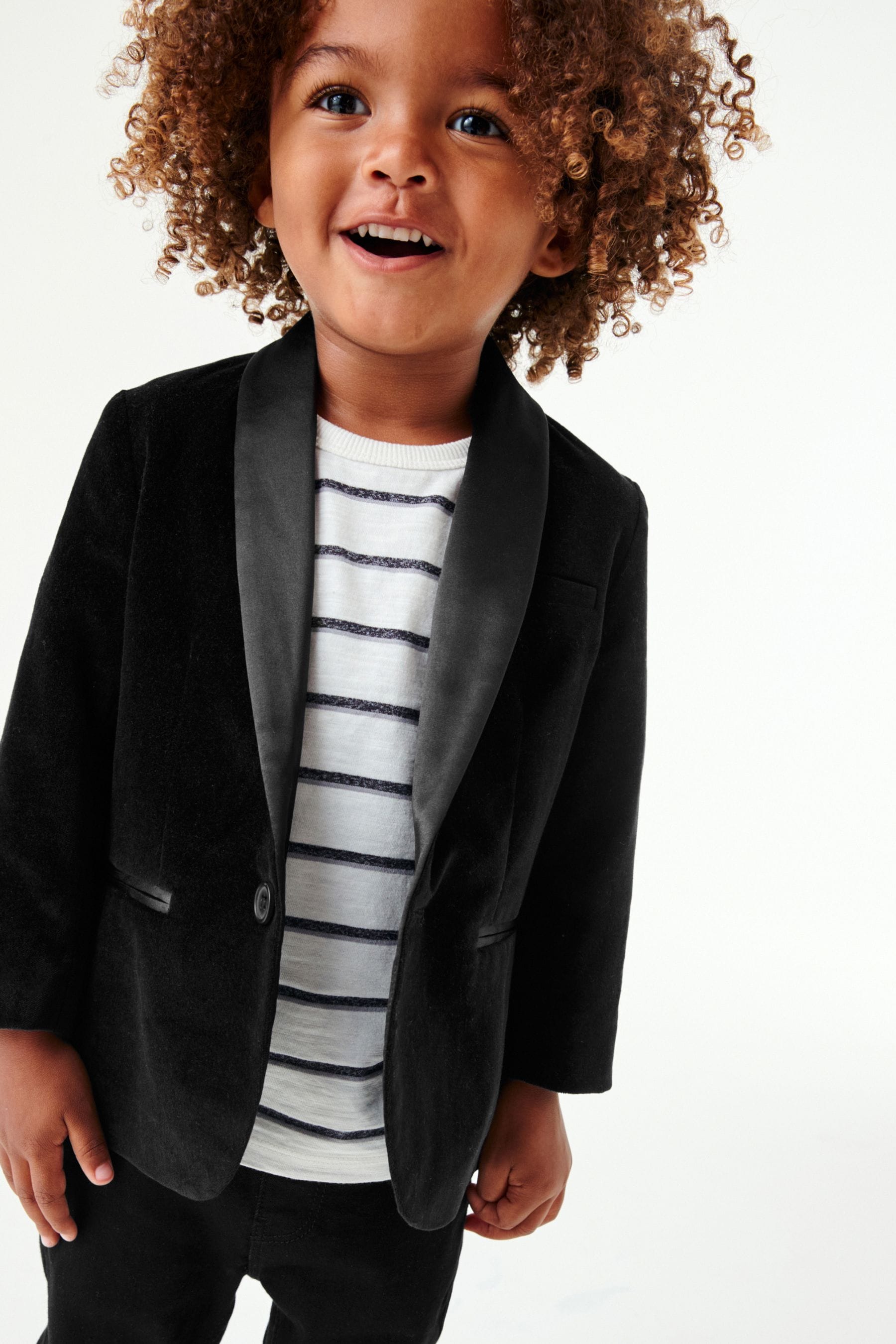 Black Velvet Blazer (3mths-9yrs)