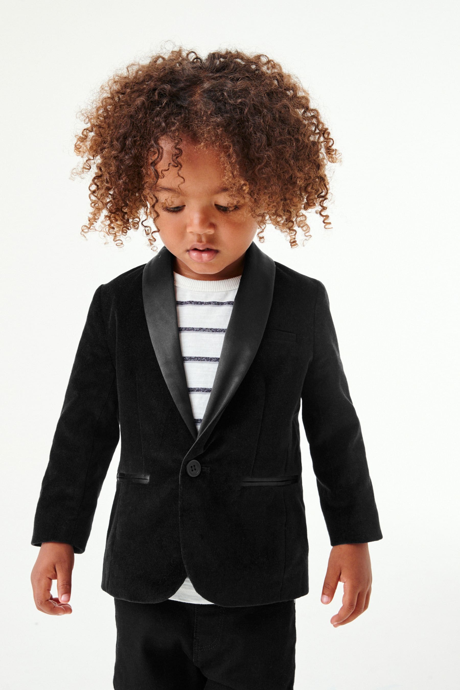 Black Velvet Blazer (3mths-9yrs)