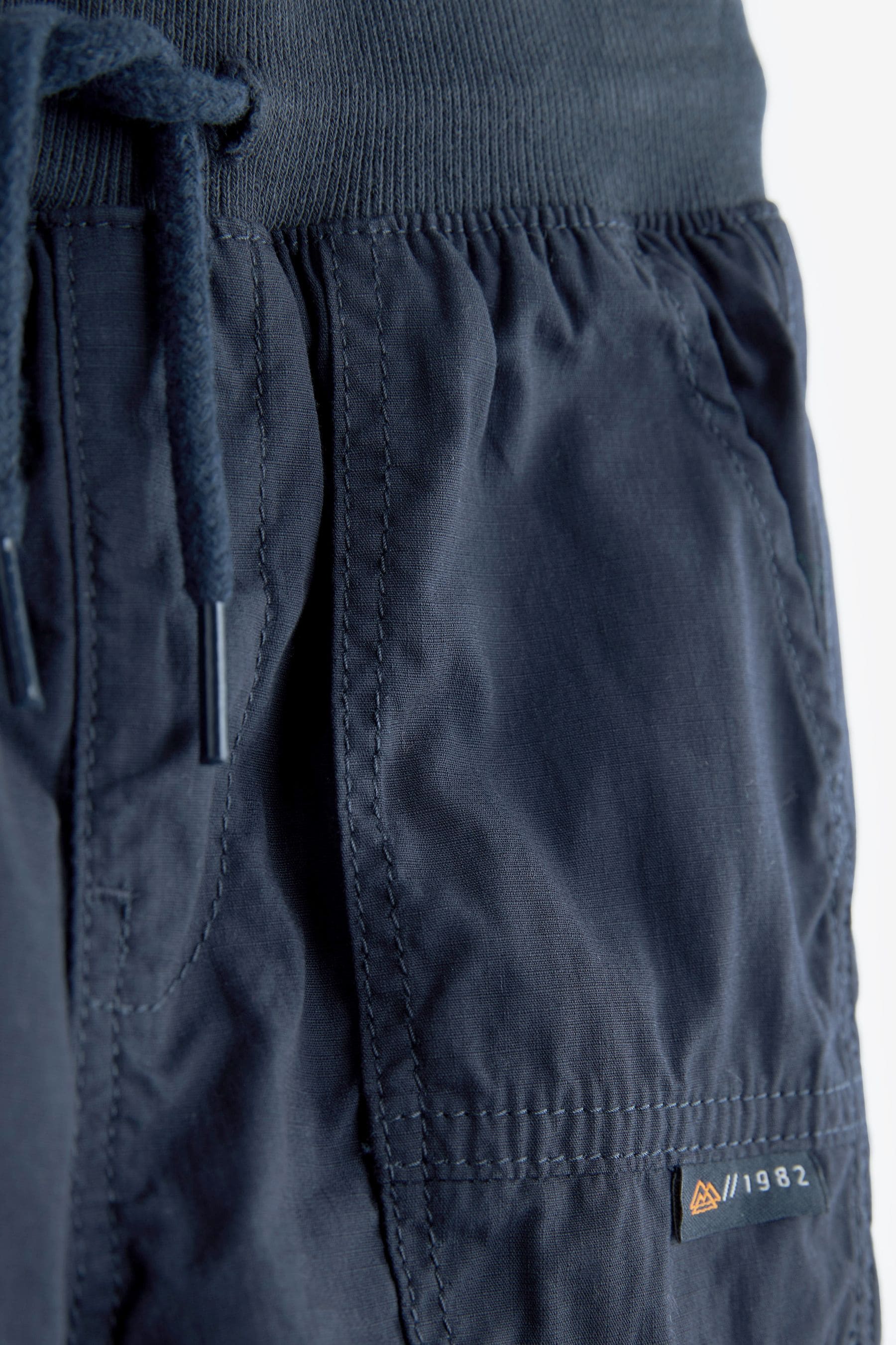 Navy Blue Lined Pull-On Trousers (3mths-7yrs)