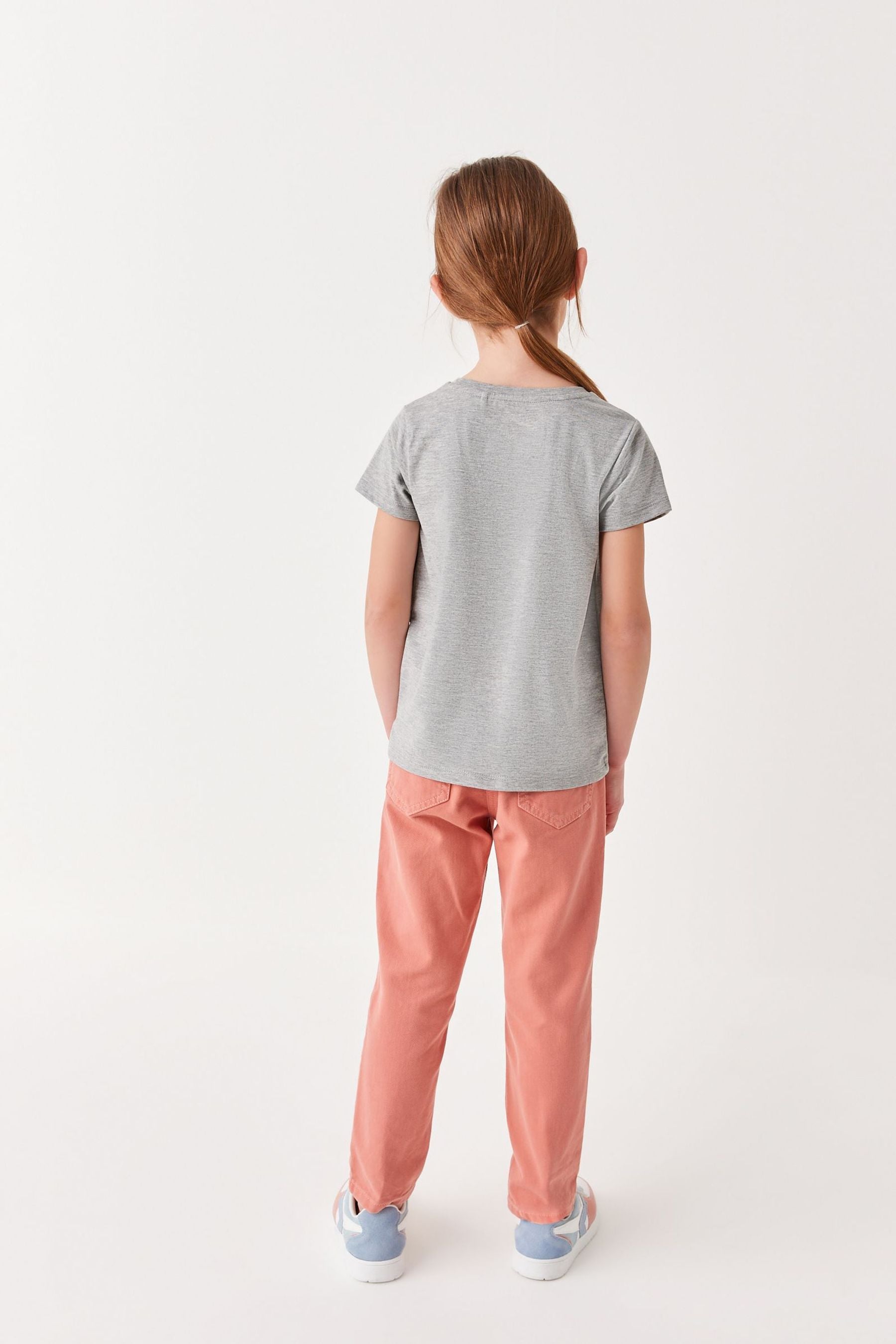 Grey Sequin Star T-Shirt (3-16yrs)