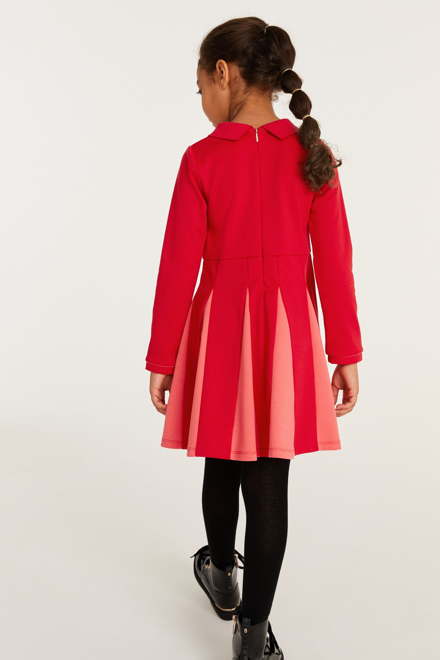 Red Baker by Ted Baker Red and Pink Ponte Dress