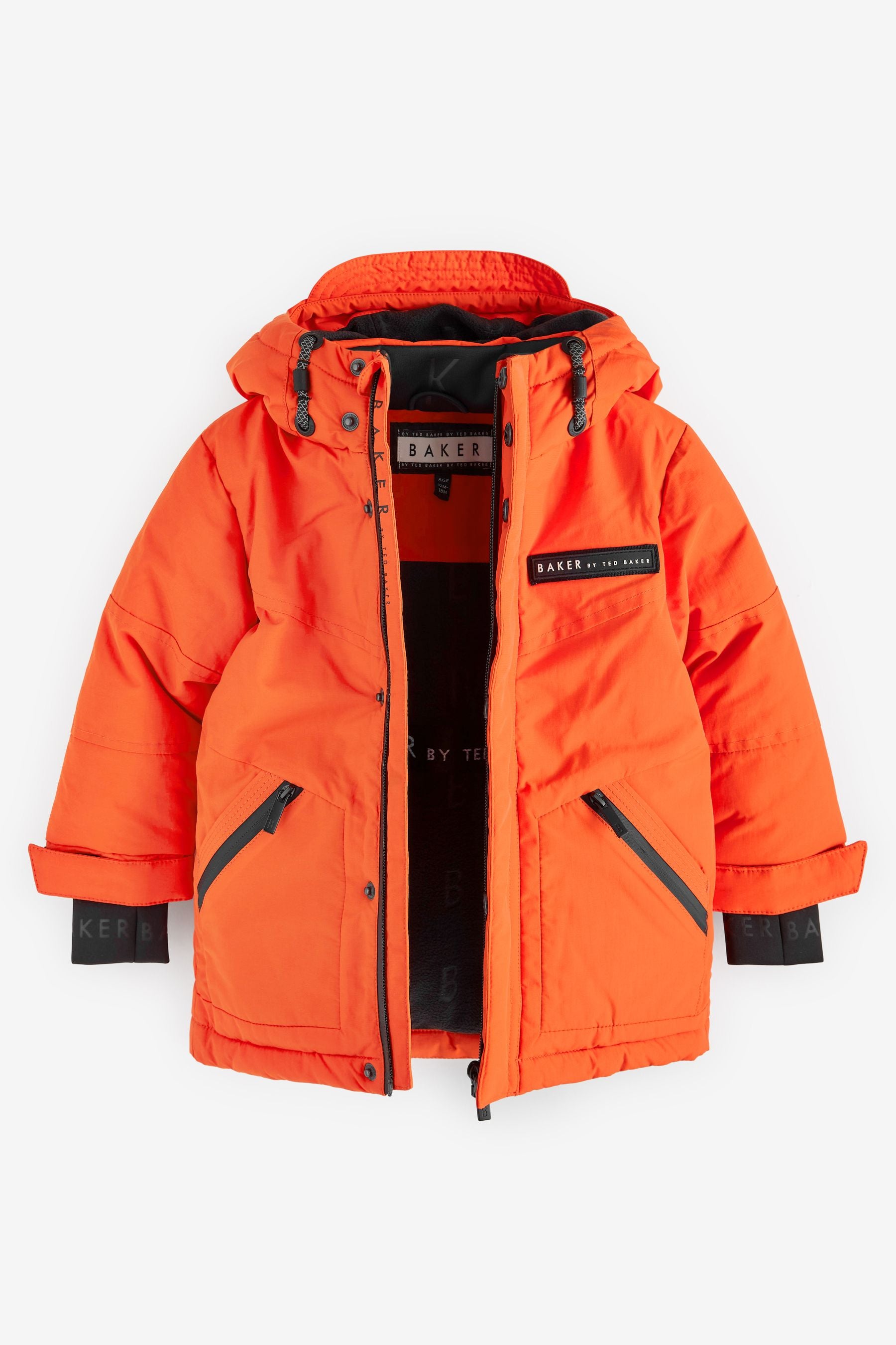 Orange Baker by Ted Baker Orange Shower Resistant Parka