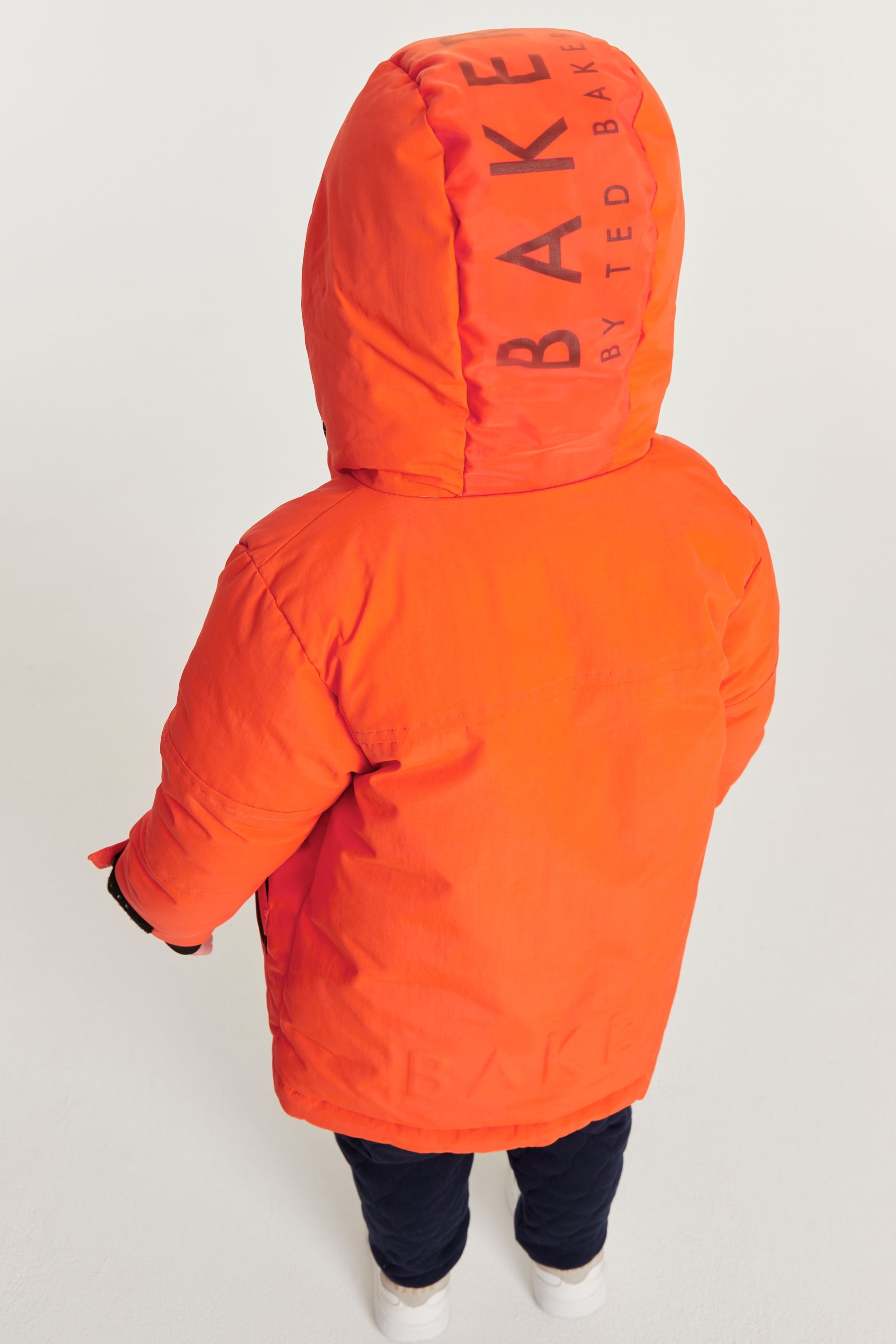 Orange Baker by Ted Baker Orange Shower Resistant Parka