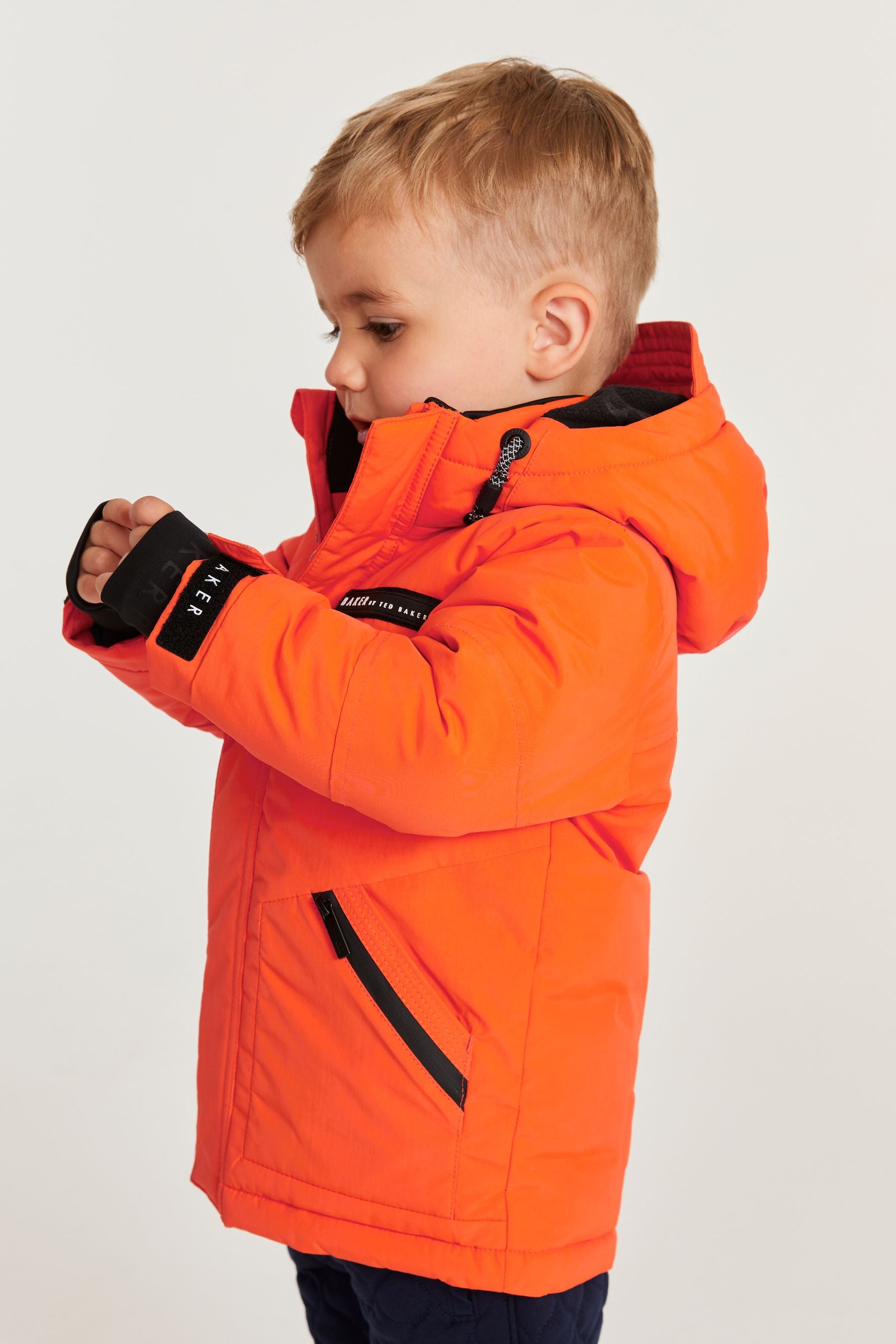 Orange Baker by Ted Baker Orange Shower Resistant Parka