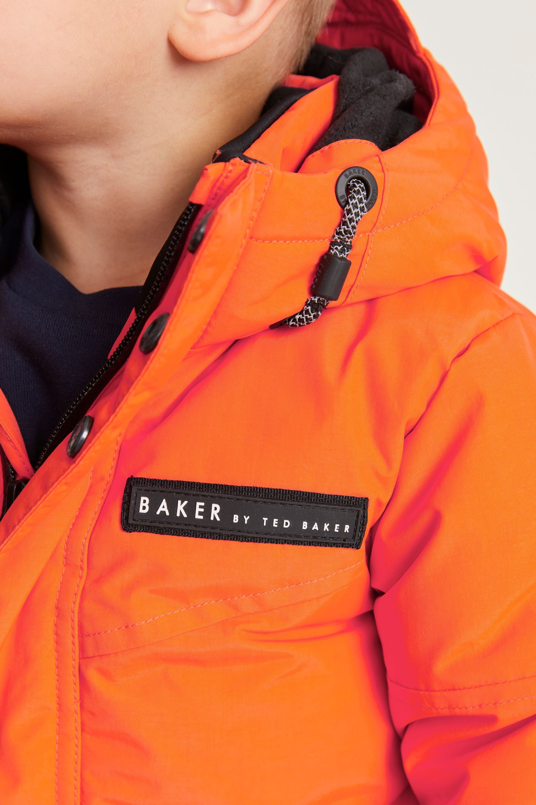 Orange Baker by Ted Baker Orange Shower Resistant Parka