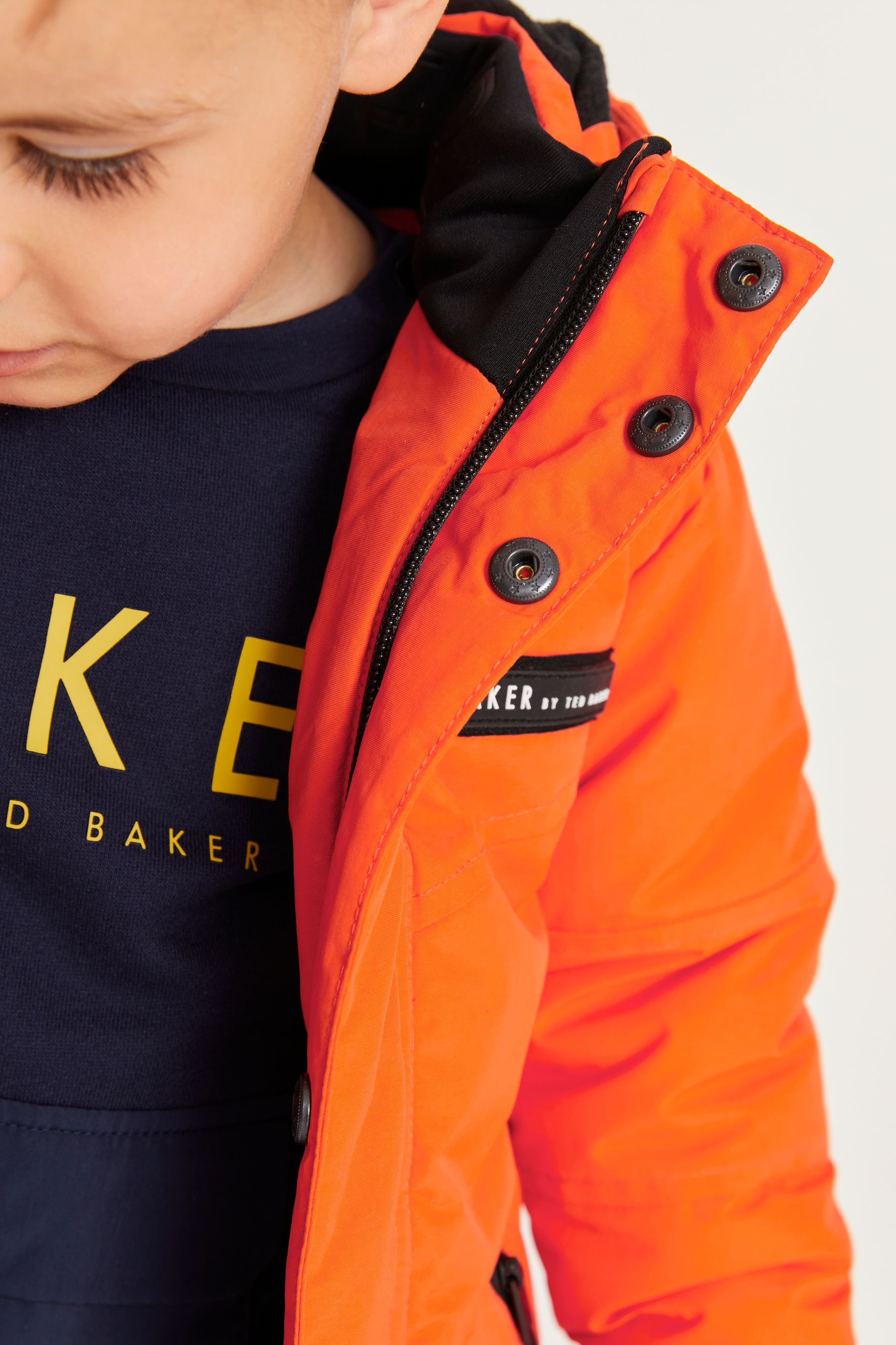 Orange Baker by Ted Baker Orange Shower Resistant Parka