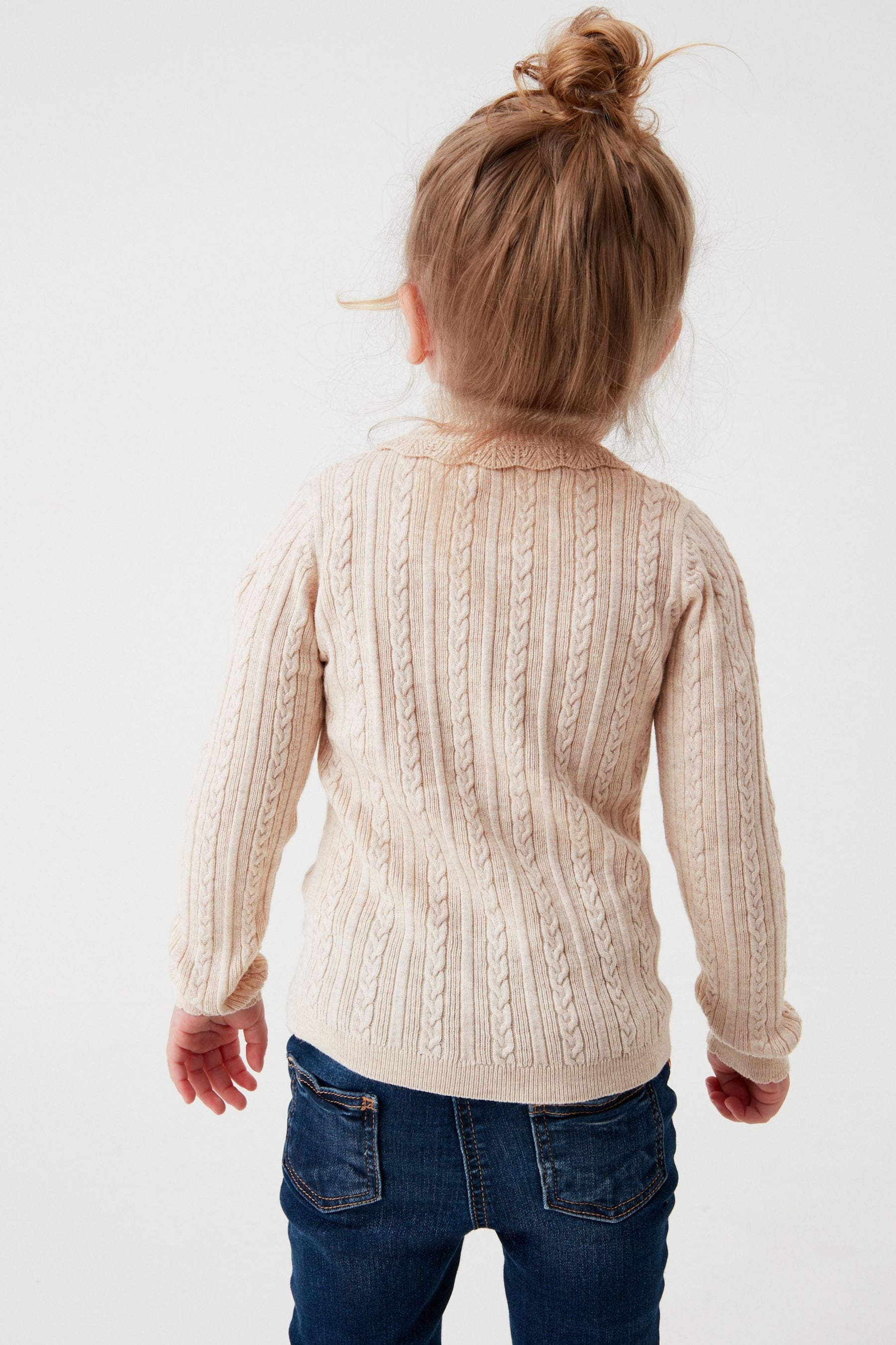 Oatmeal Roll Neck Jumper (3mths-7yrs)