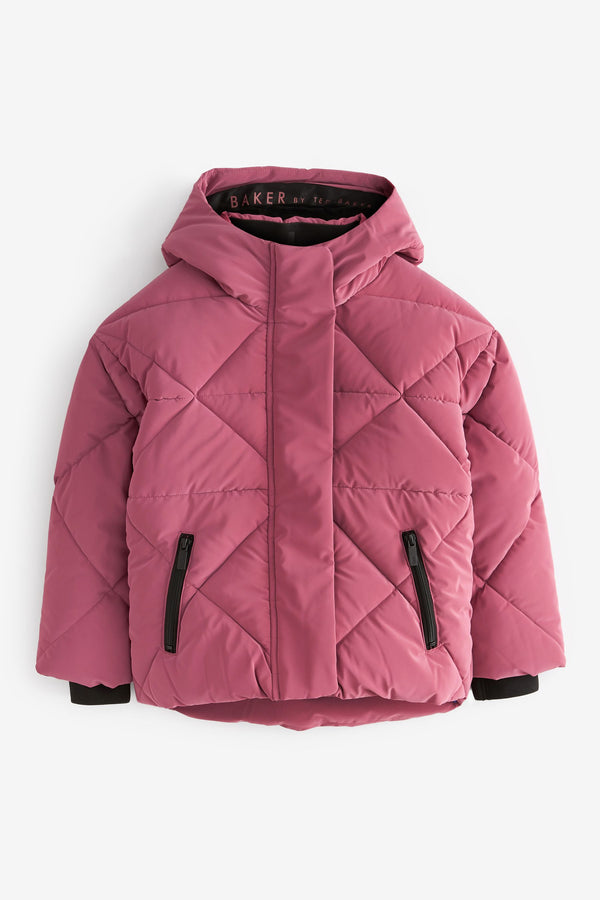 Pink Baker by Ted Baker Short Padded Coat