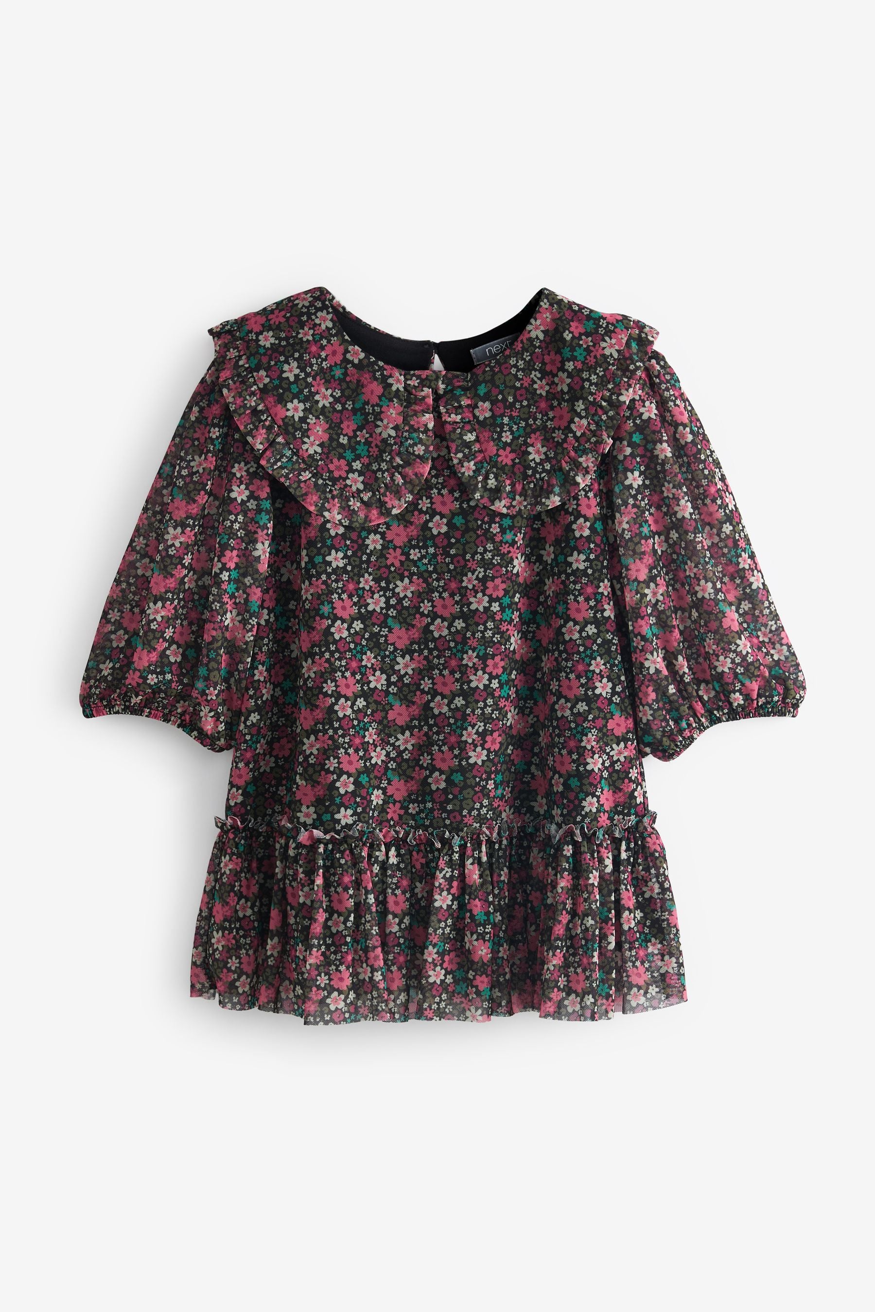 Multi Ditsy Floral Collar Blouse (3-16yrs)