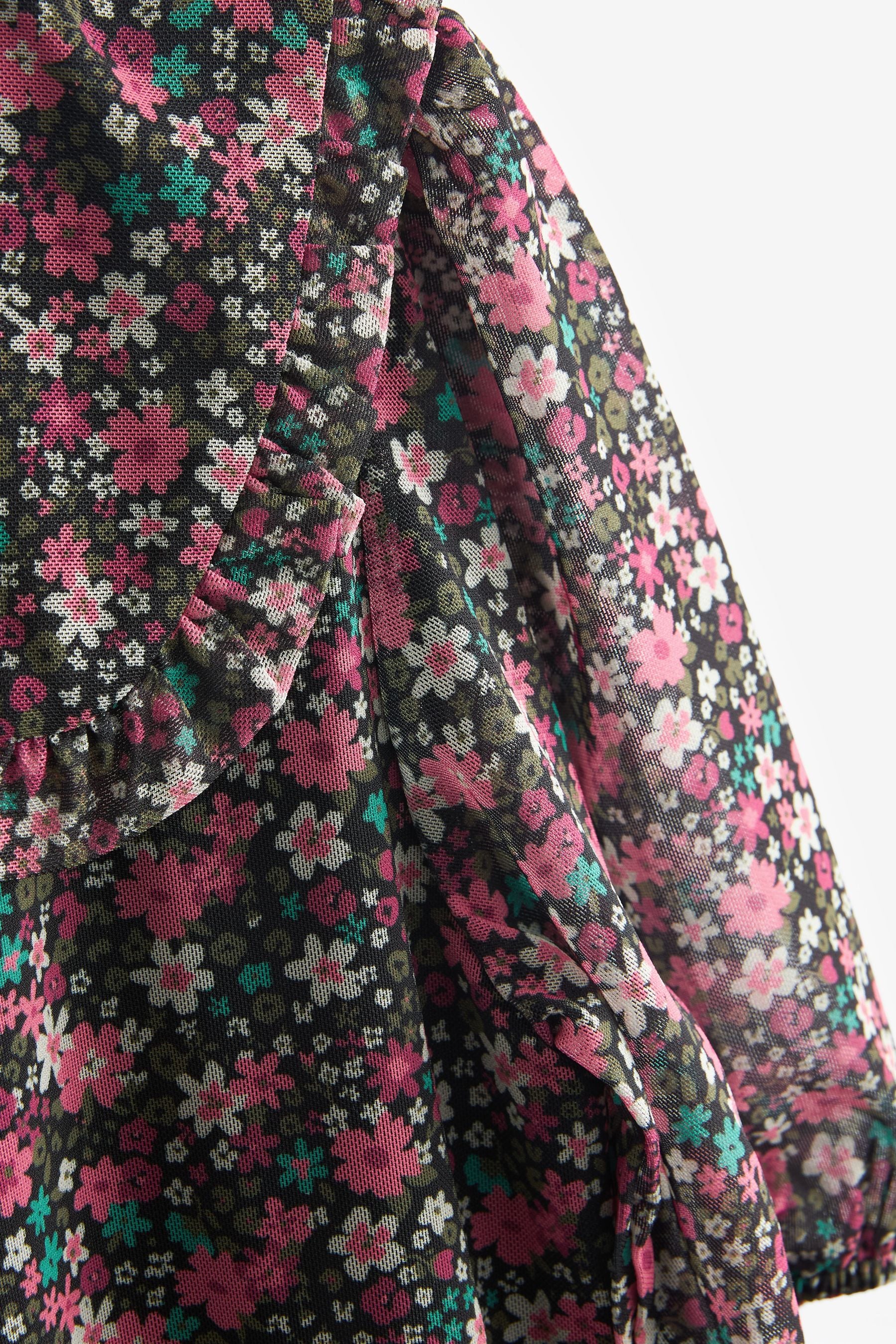 Multi Ditsy Floral Collar Blouse (3-16yrs)