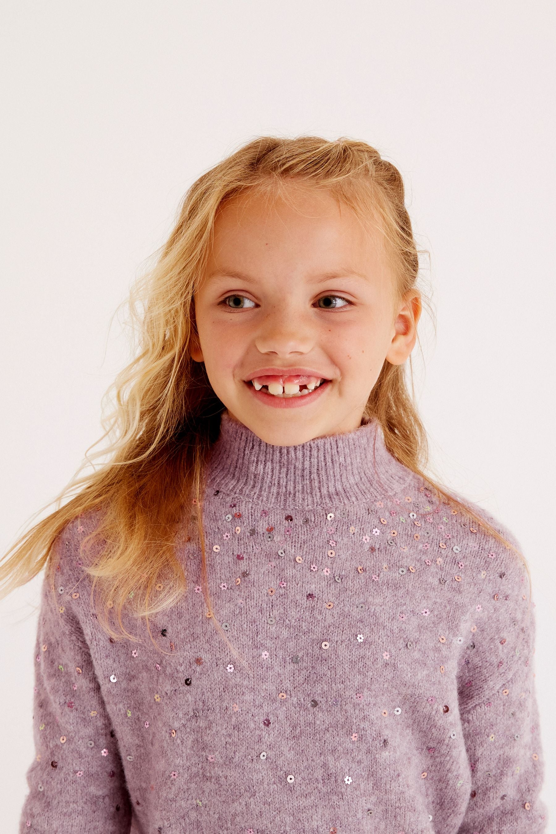 Pink Sequin Jumper (3-16yrs)