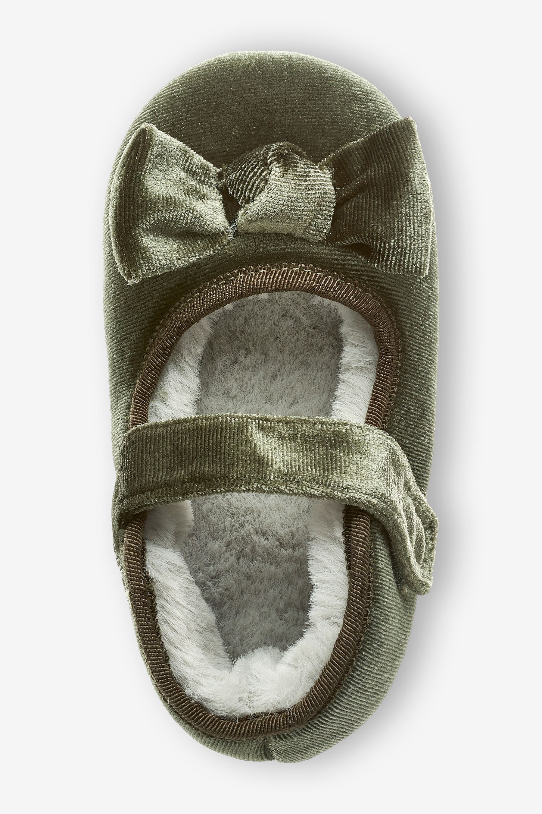 Green Mary Jane Ballet Slippers