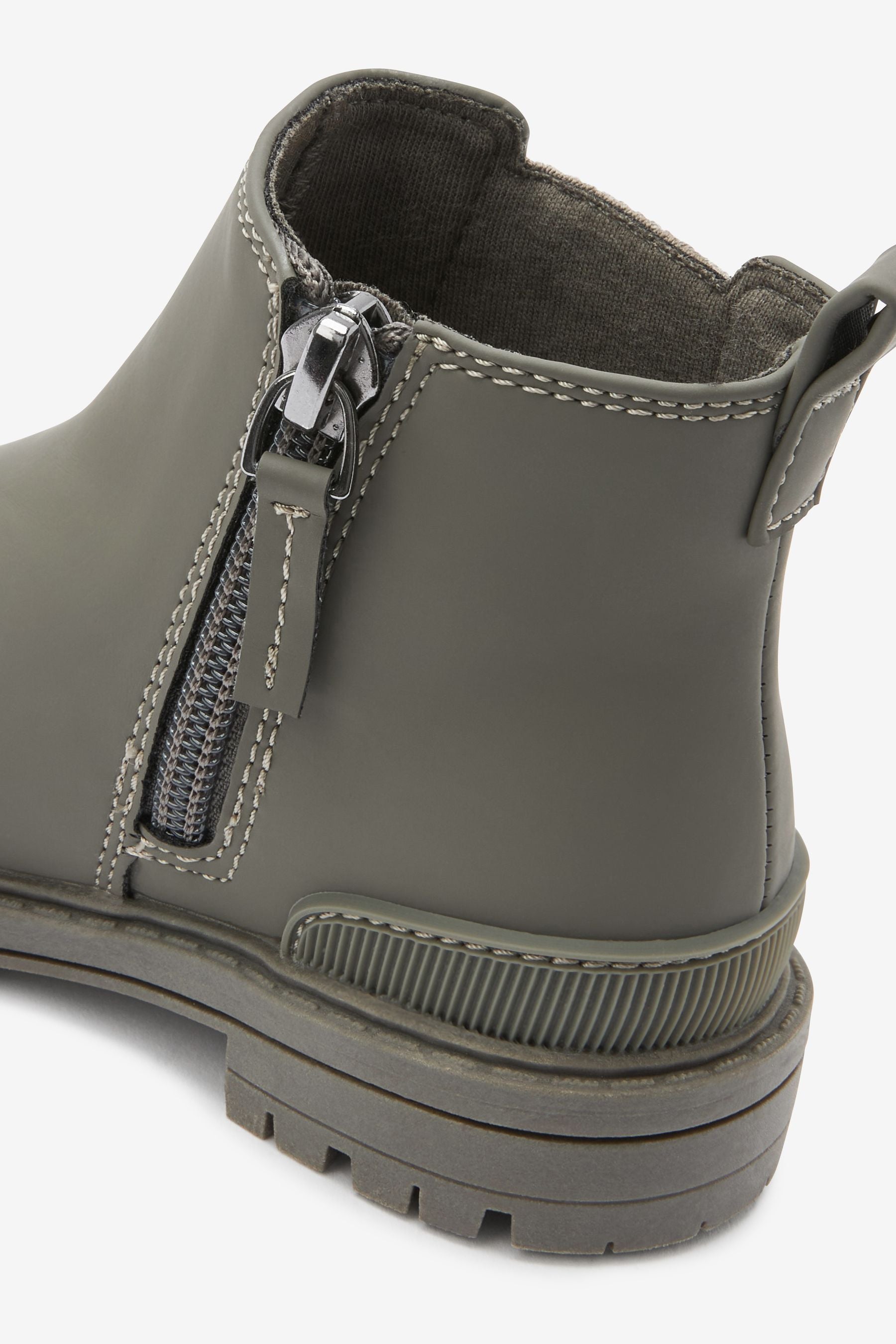 Green Chelsea Boots