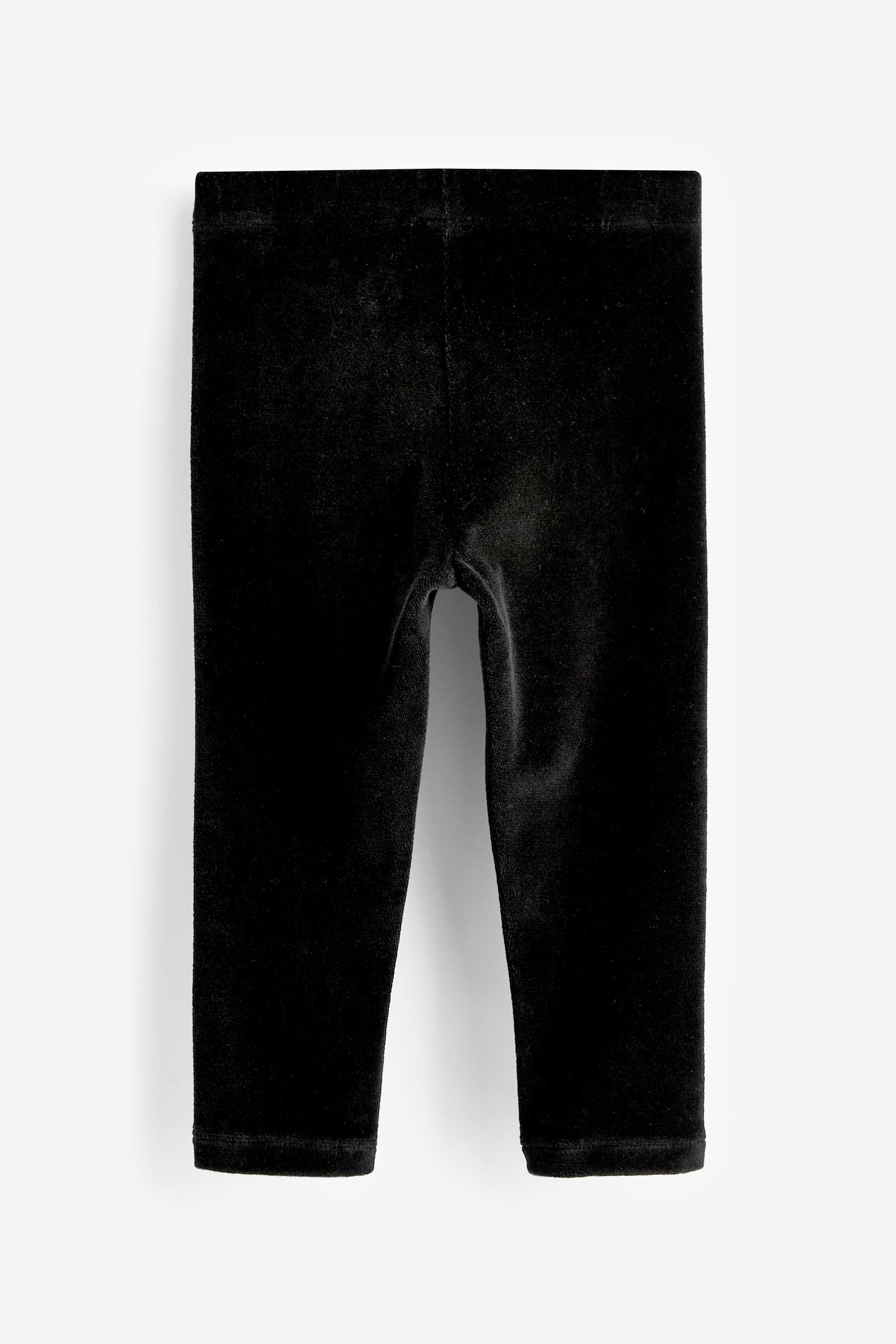 Black Velour Leggings (3mths-7yrs)