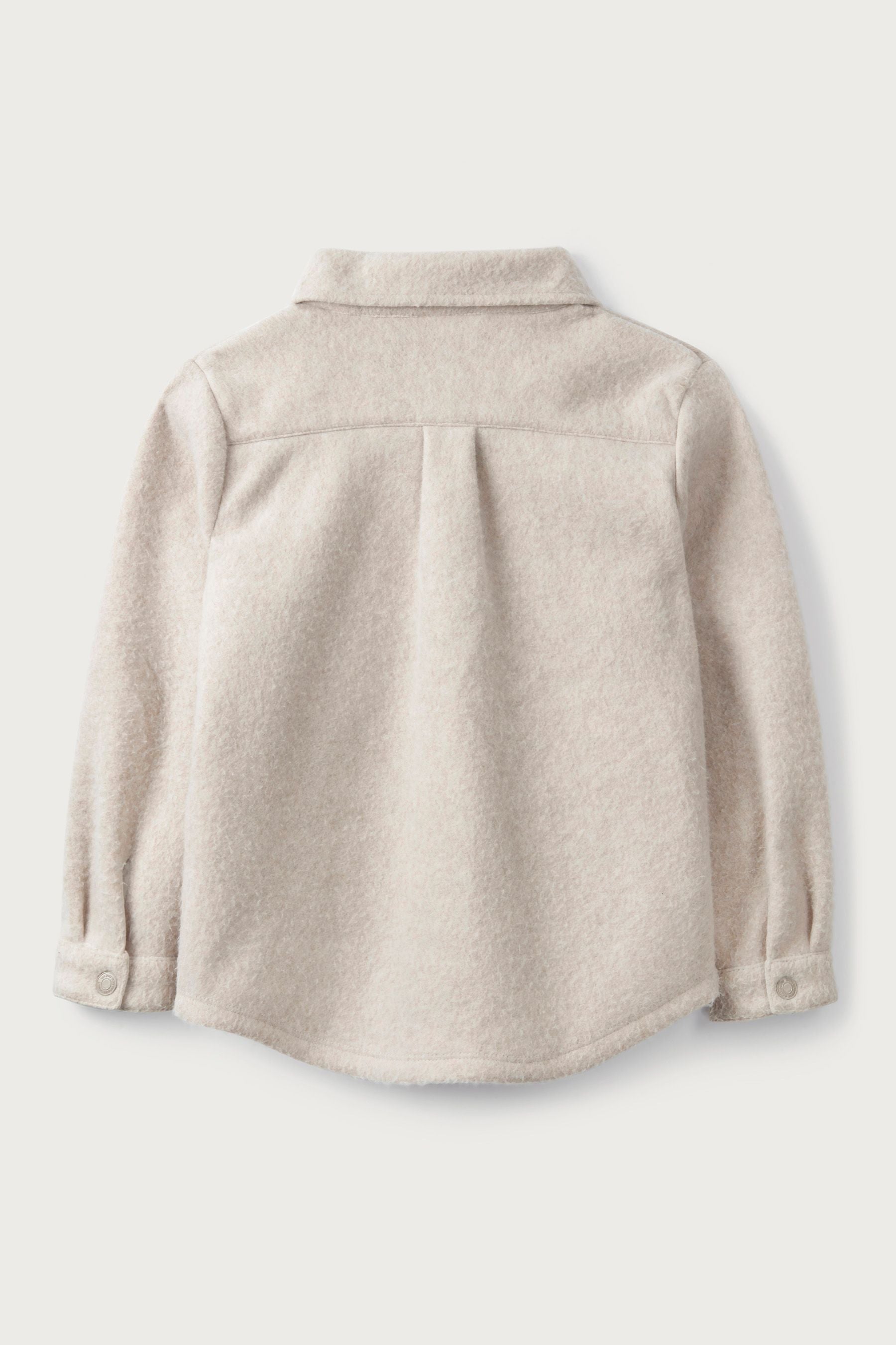 The White Company Toddler Grey Fleece Shacket