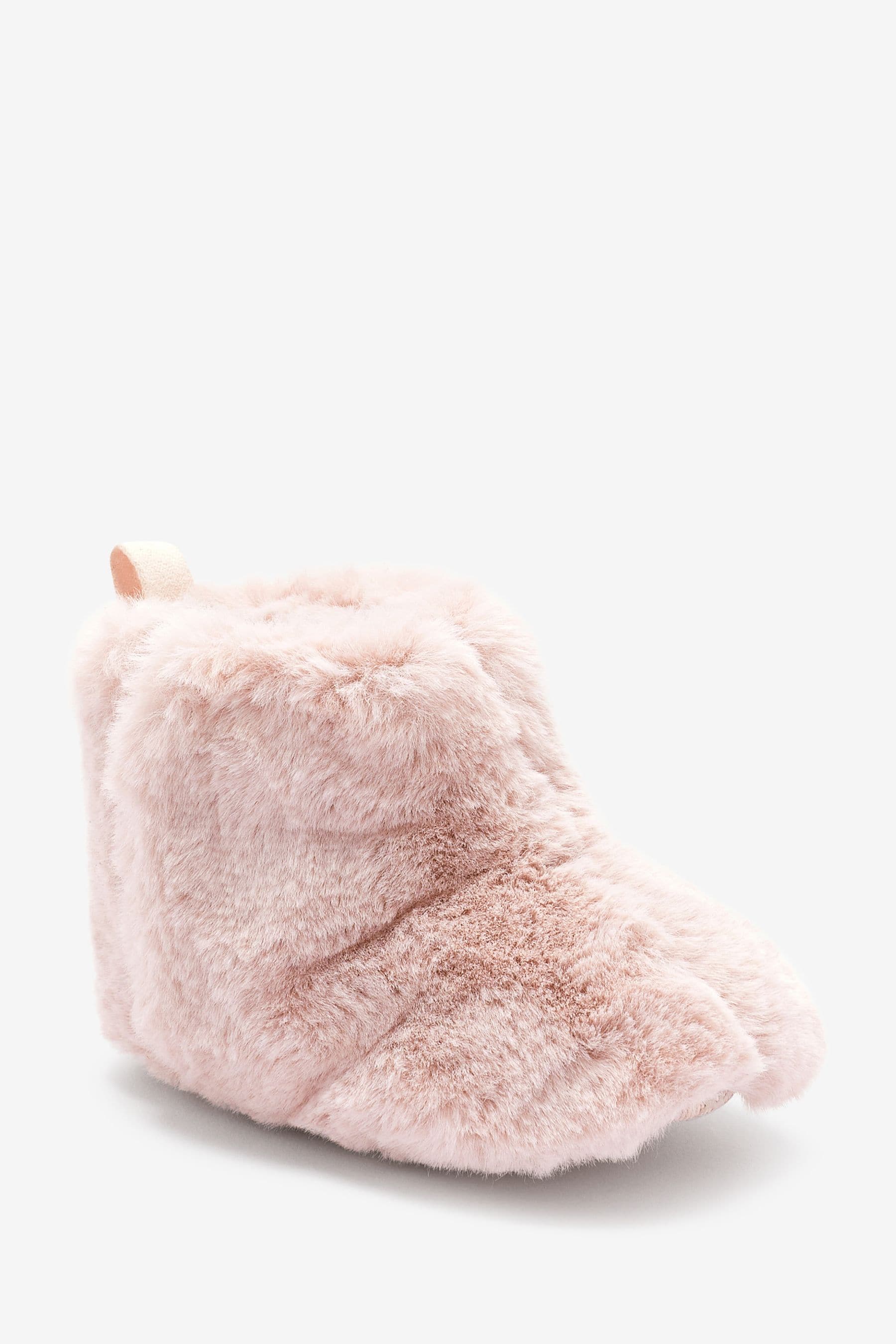 Pink Soft Cosy Baby Boots (0-18mths)