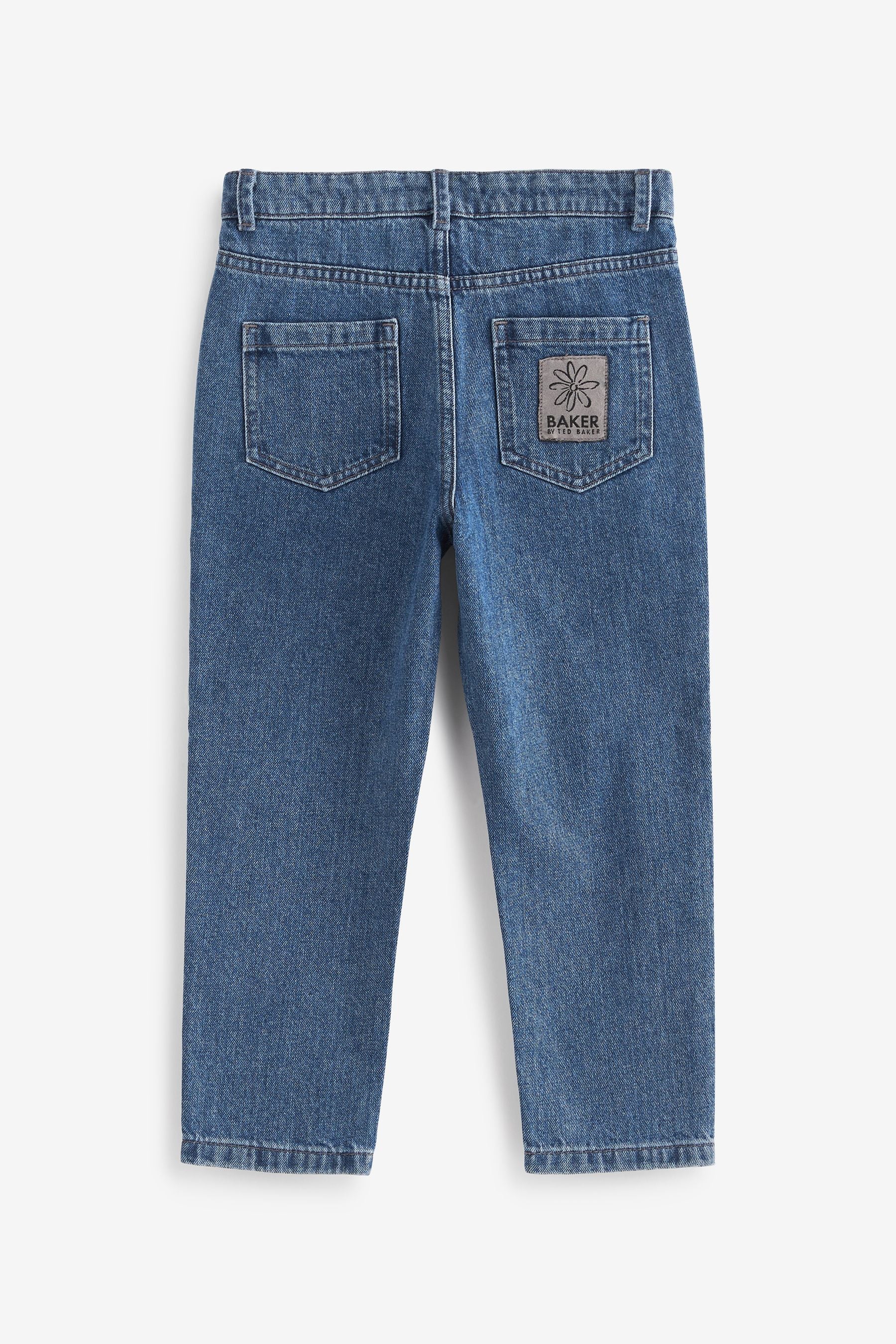 Mid Blue Baker by Ted Baker Mid Blue Mom Jeans