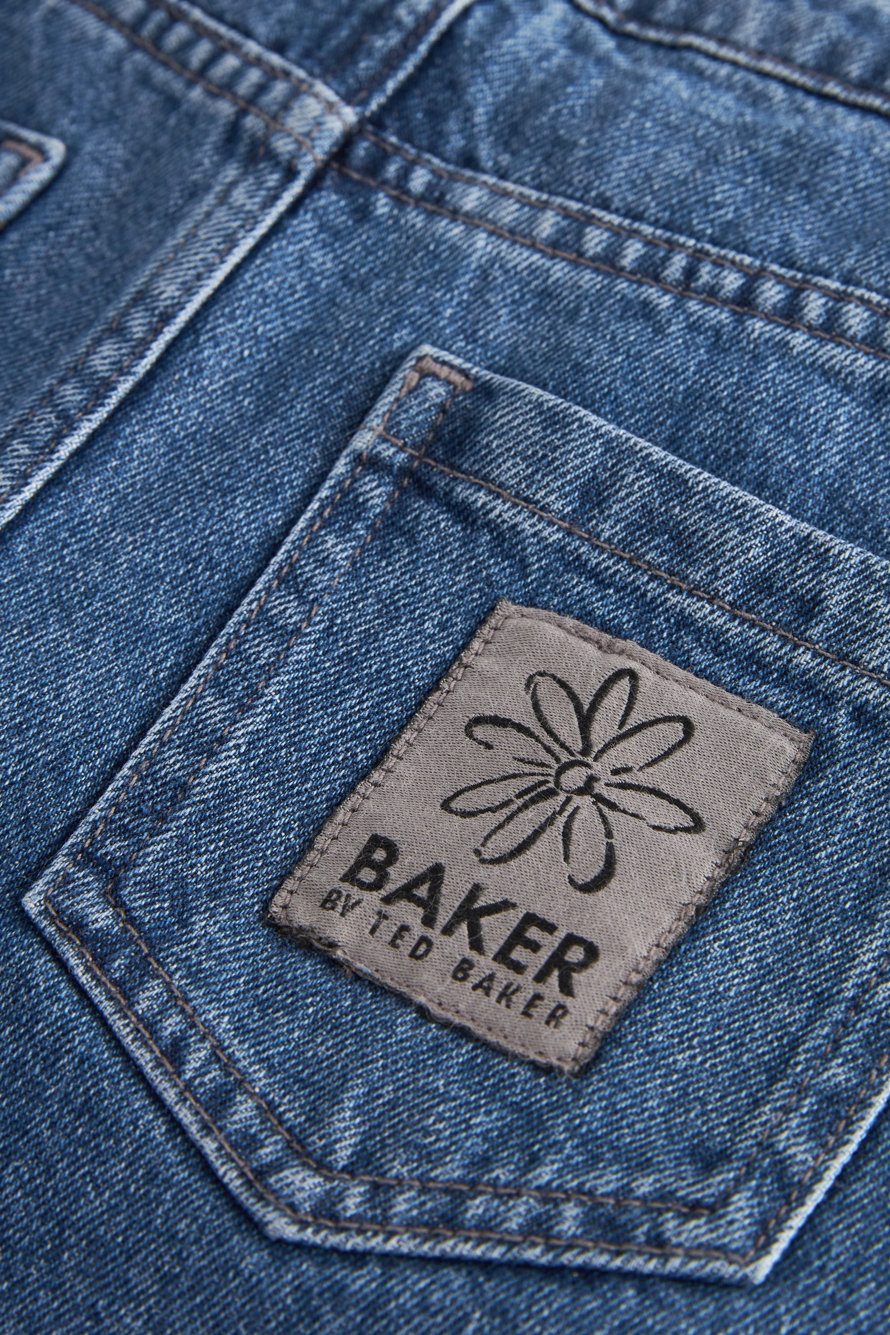 Mid Blue Baker by Ted Baker Mid Blue Mom Jeans