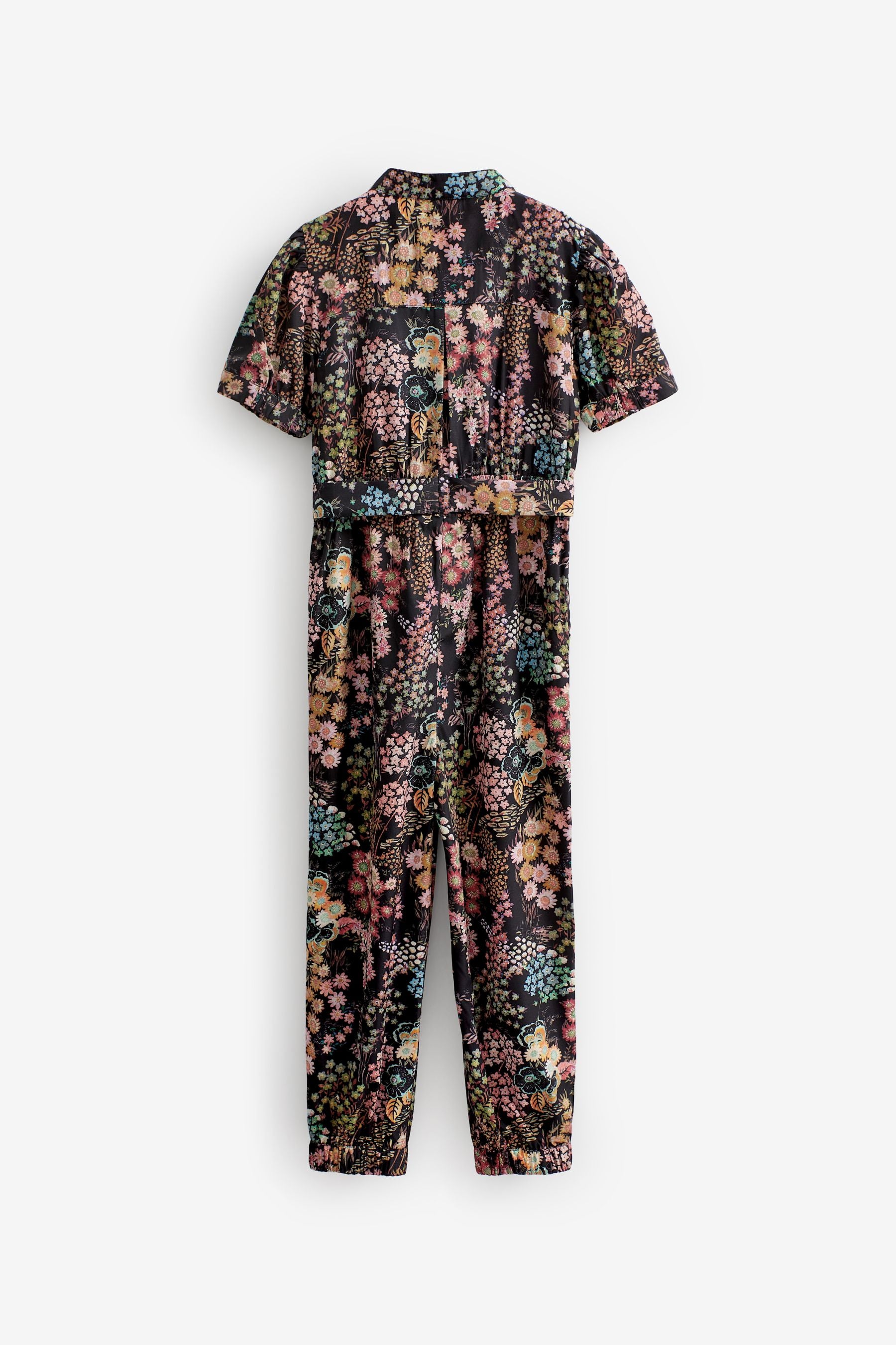 Black Baker by Ted Baker Black Floral Jumpsuit