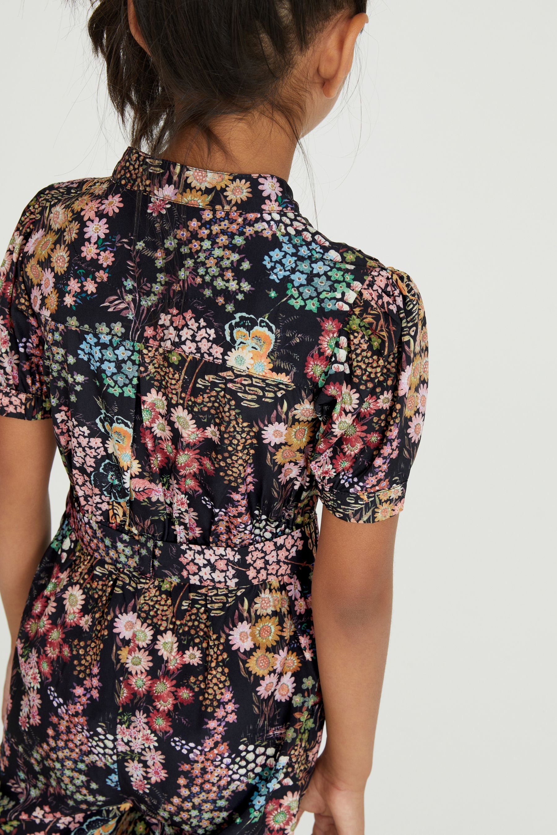 Black Baker by Ted Baker Black Floral Jumpsuit