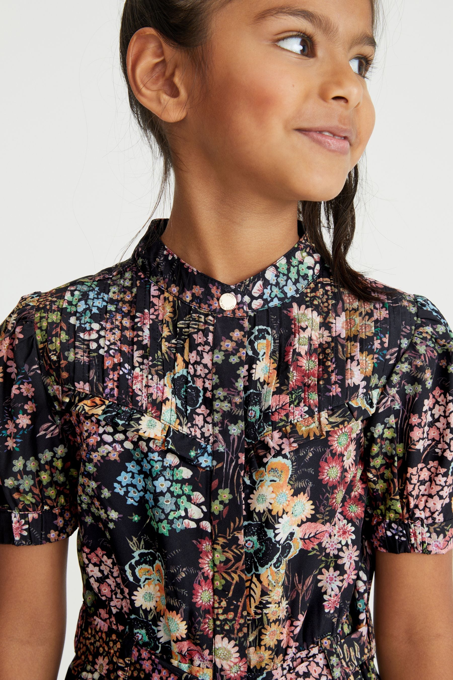 Black Baker by Ted Baker Black Floral Jumpsuit