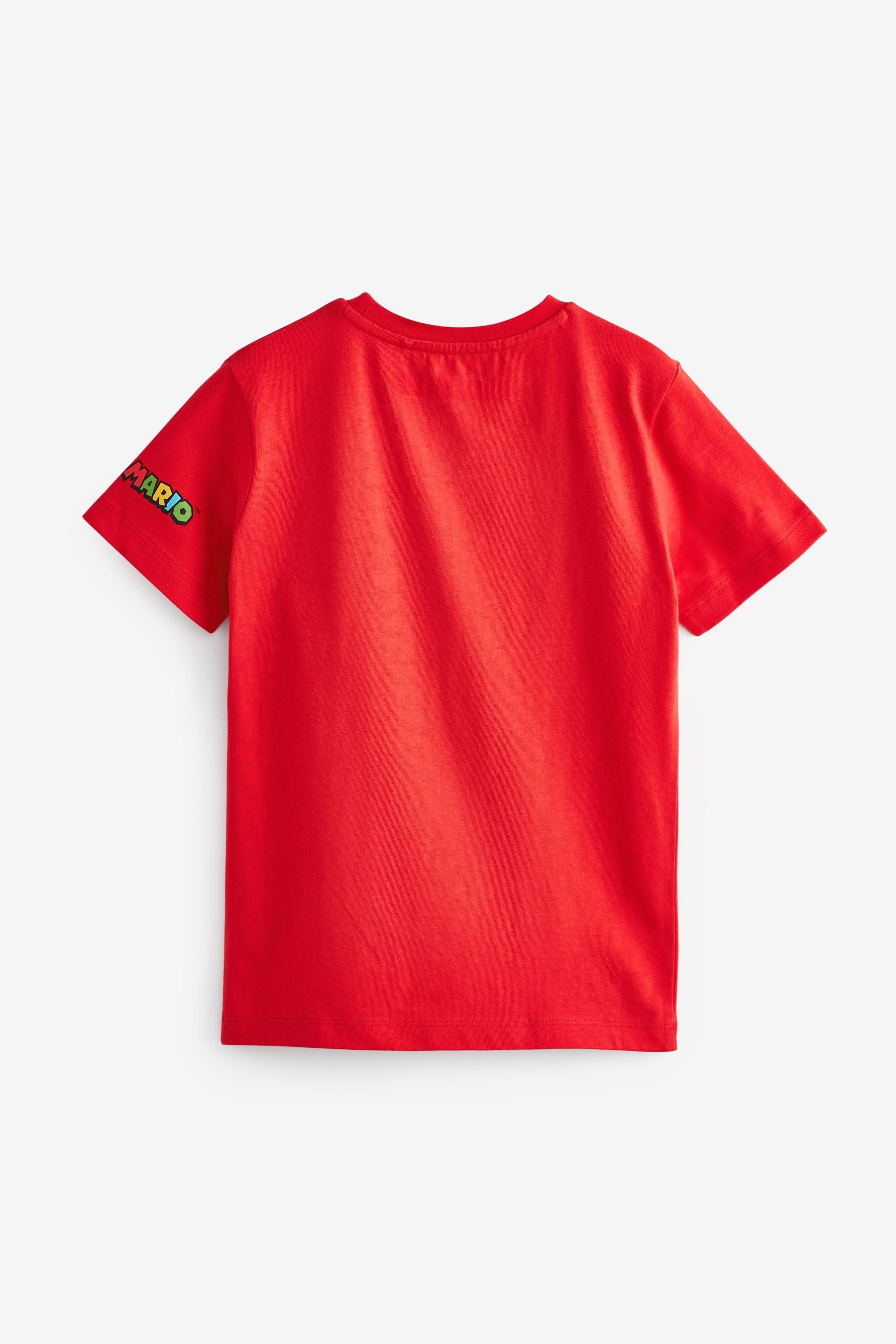 Mario And Yoshi Red Gaming T-Shirt (3-16yrs)