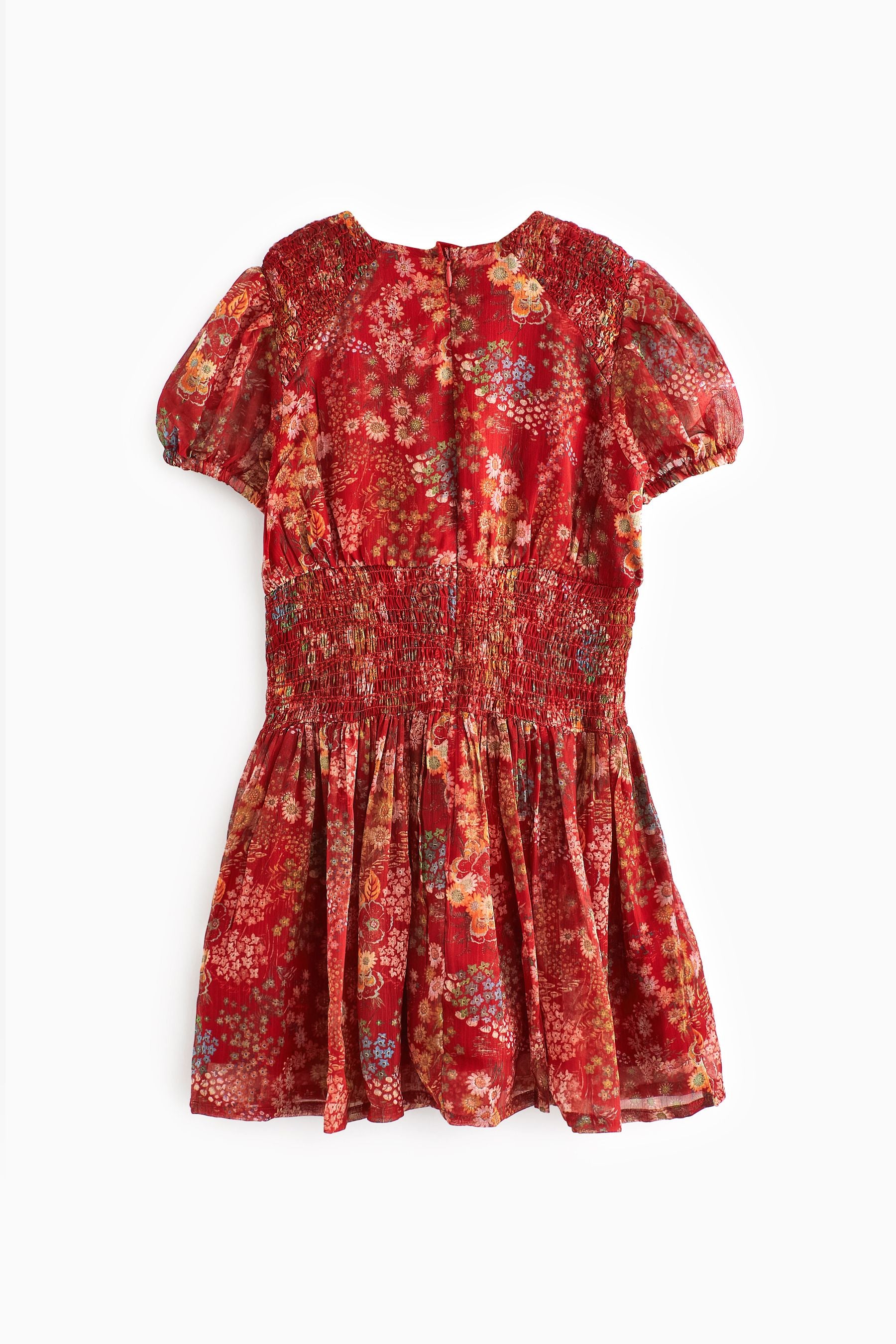 Red Baker by Ted Baker Red Crinkle Dress