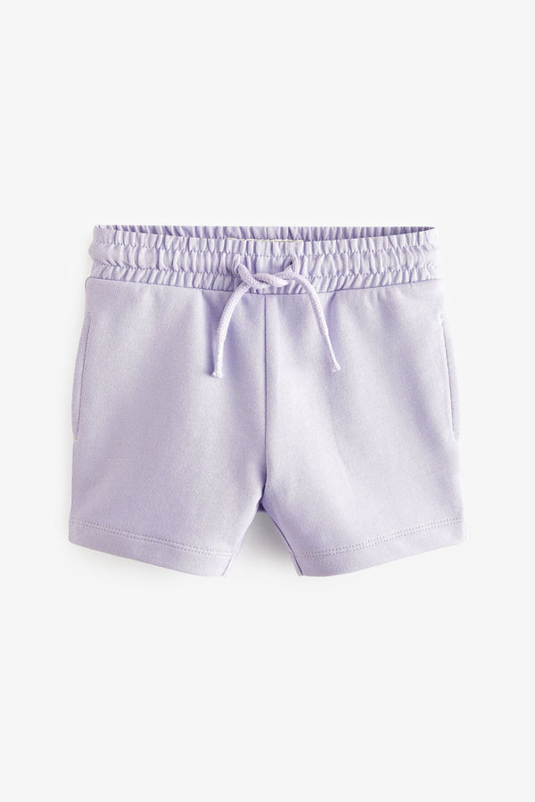 Lilac Purple Jersey Shorts (3mths-7yrs)