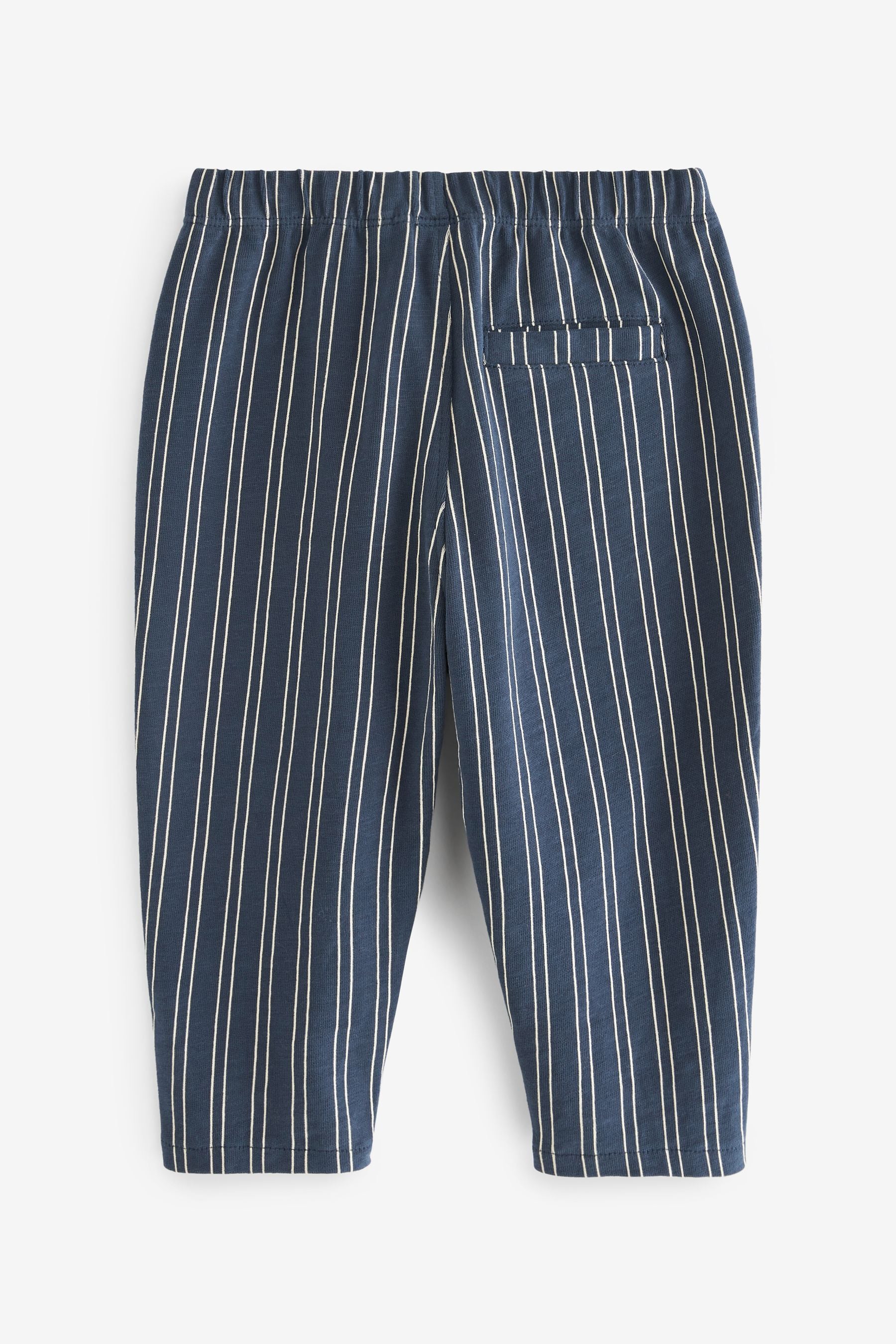 Blue Lightweight Striped Joggers (3mths-7yrs)