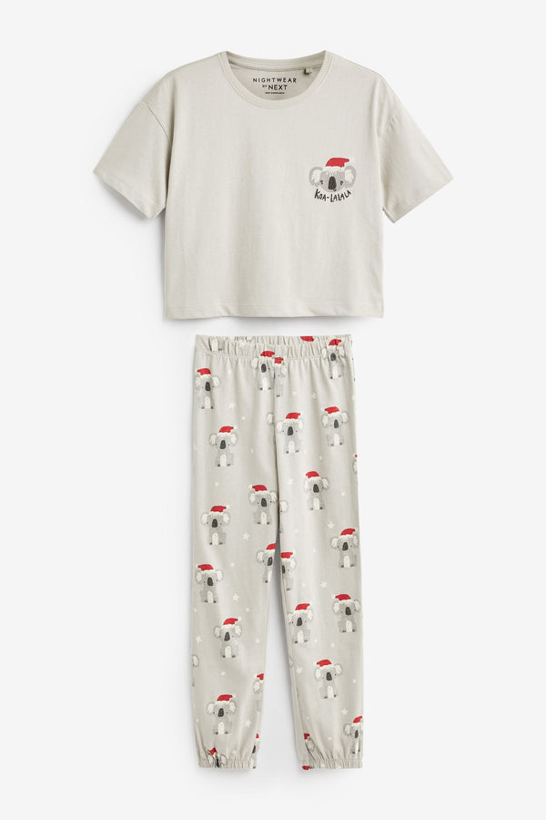 Grey Koala Christmas Pyjamas (3-16yrs)