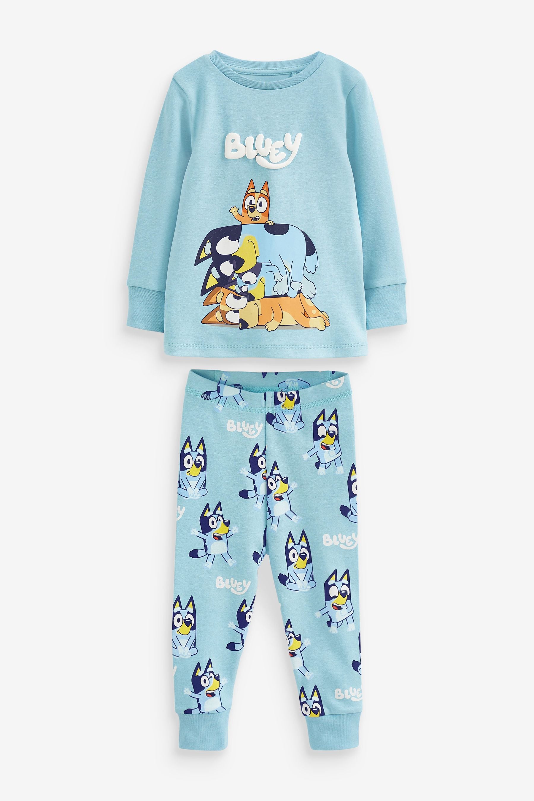 Bluey Blue License Pyjamas Single Pack (4-8yrs)