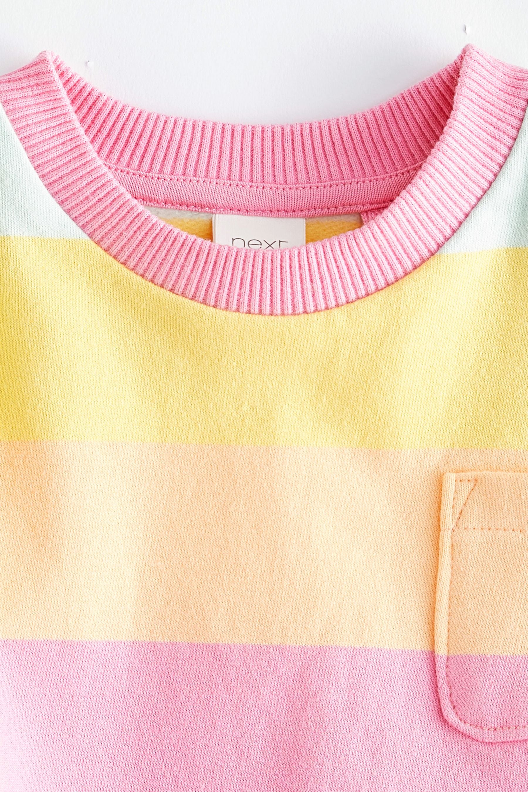 Rainbow Stripe Rainbow Sweatshirt and Legging Set (3mths-7yrs)