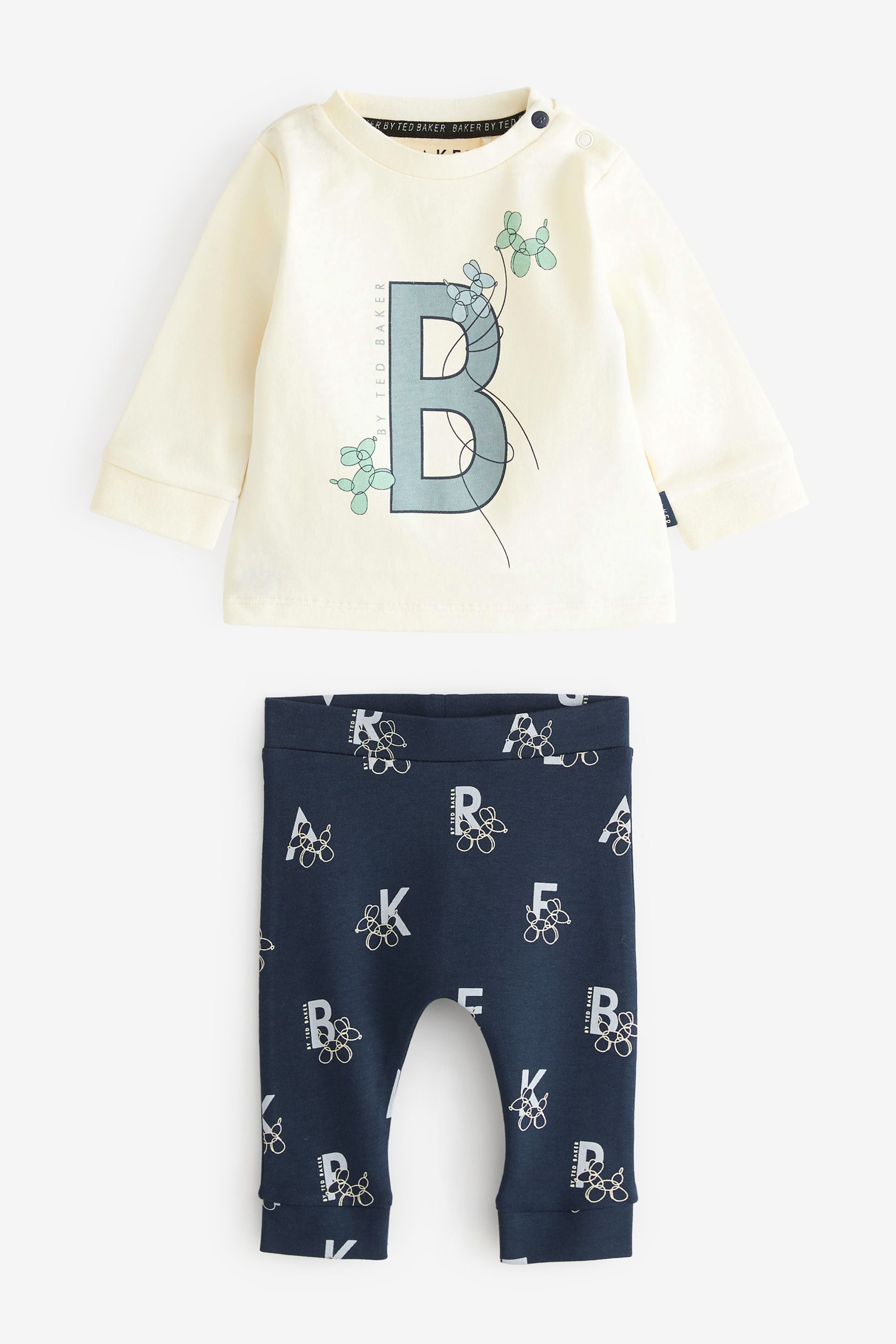 Multi Baker by Ted Baker Balloon T-Shirt and Leggings Set