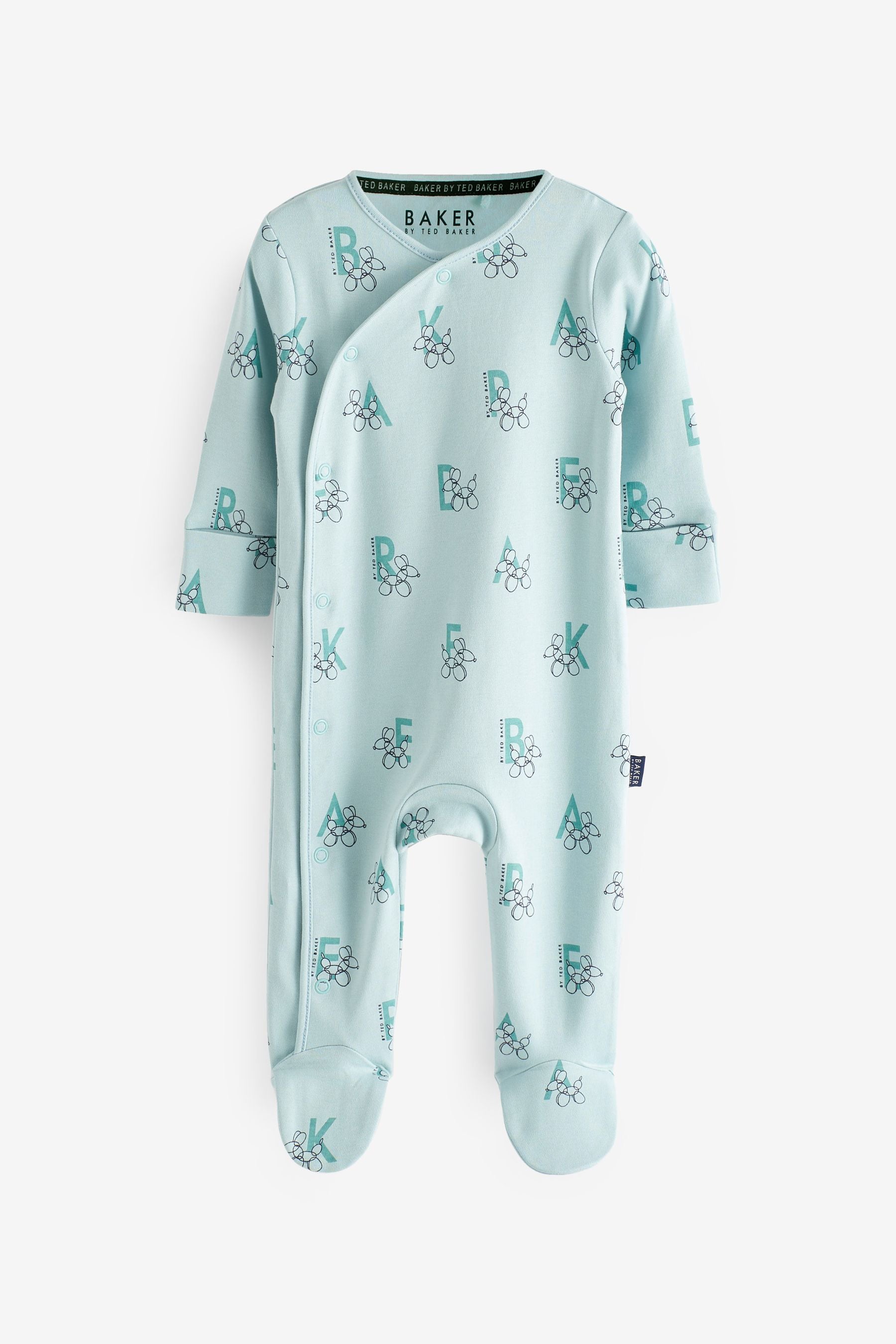 Multi Baker by Ted Baker Multi Sleepsuit 4 Pack