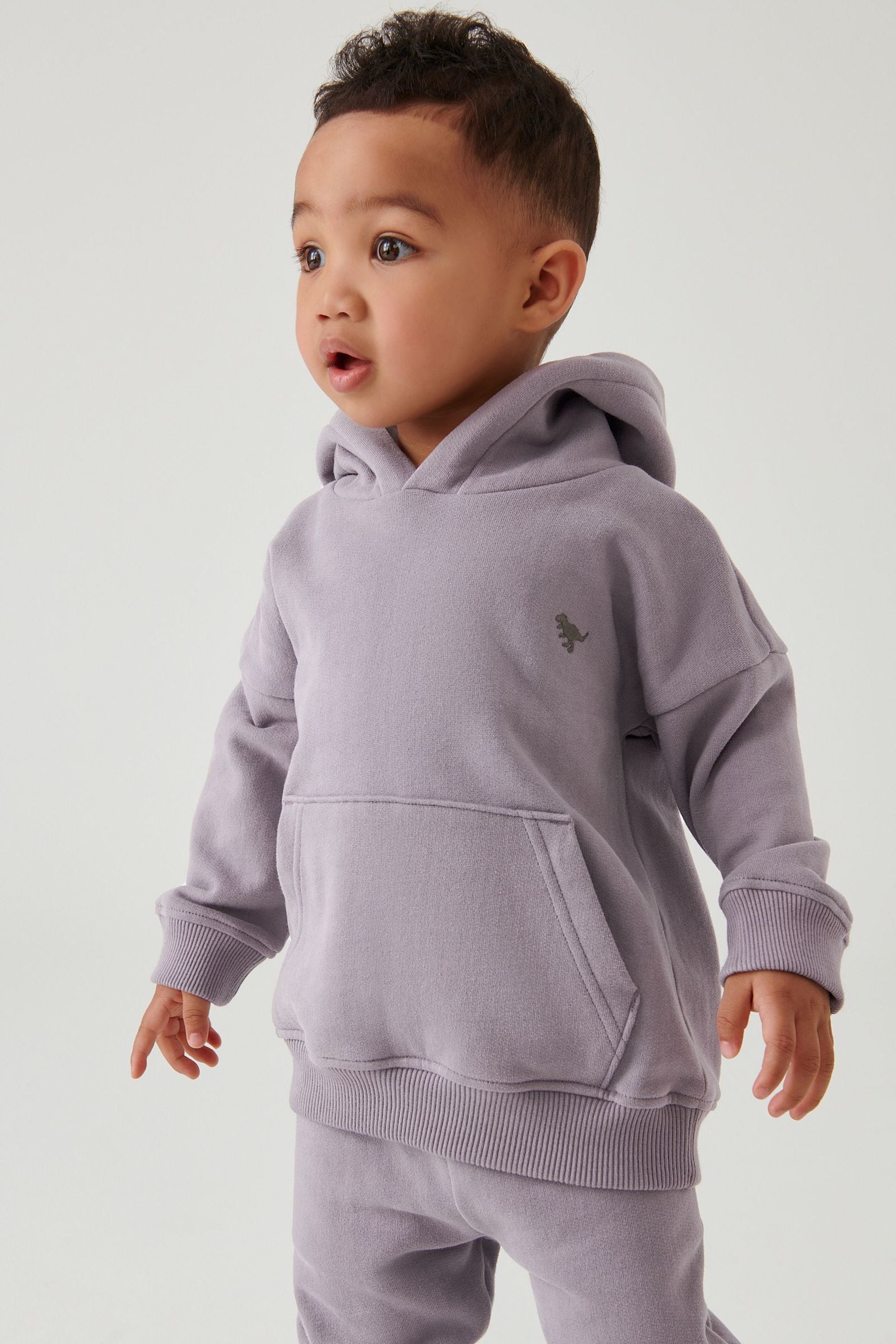 Lilac Purple Soft Touch Jersey Hoodie (3mths-7yrs)