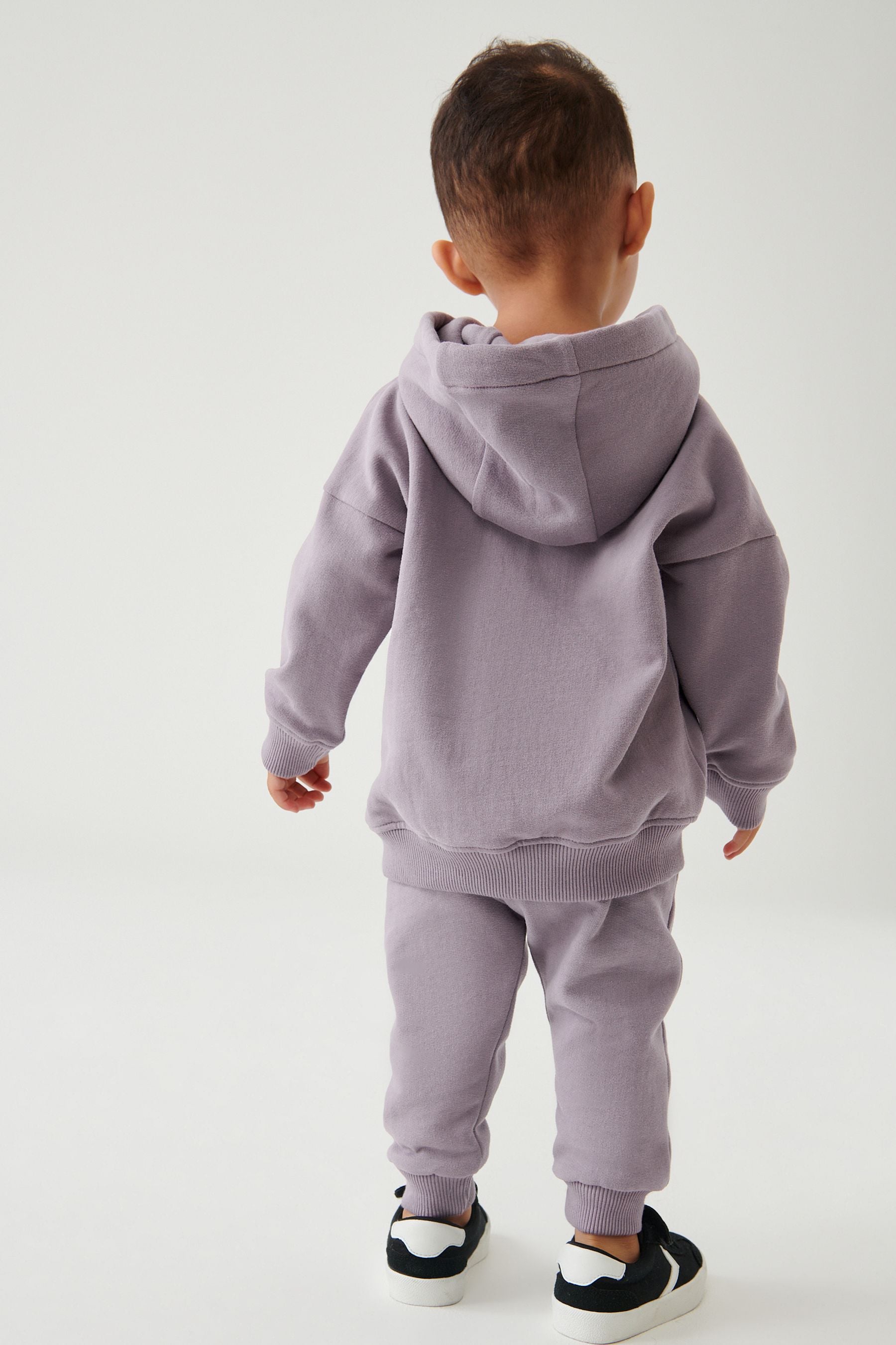 Lilac Purple Soft Touch Jersey Hoodie (3mths-7yrs)